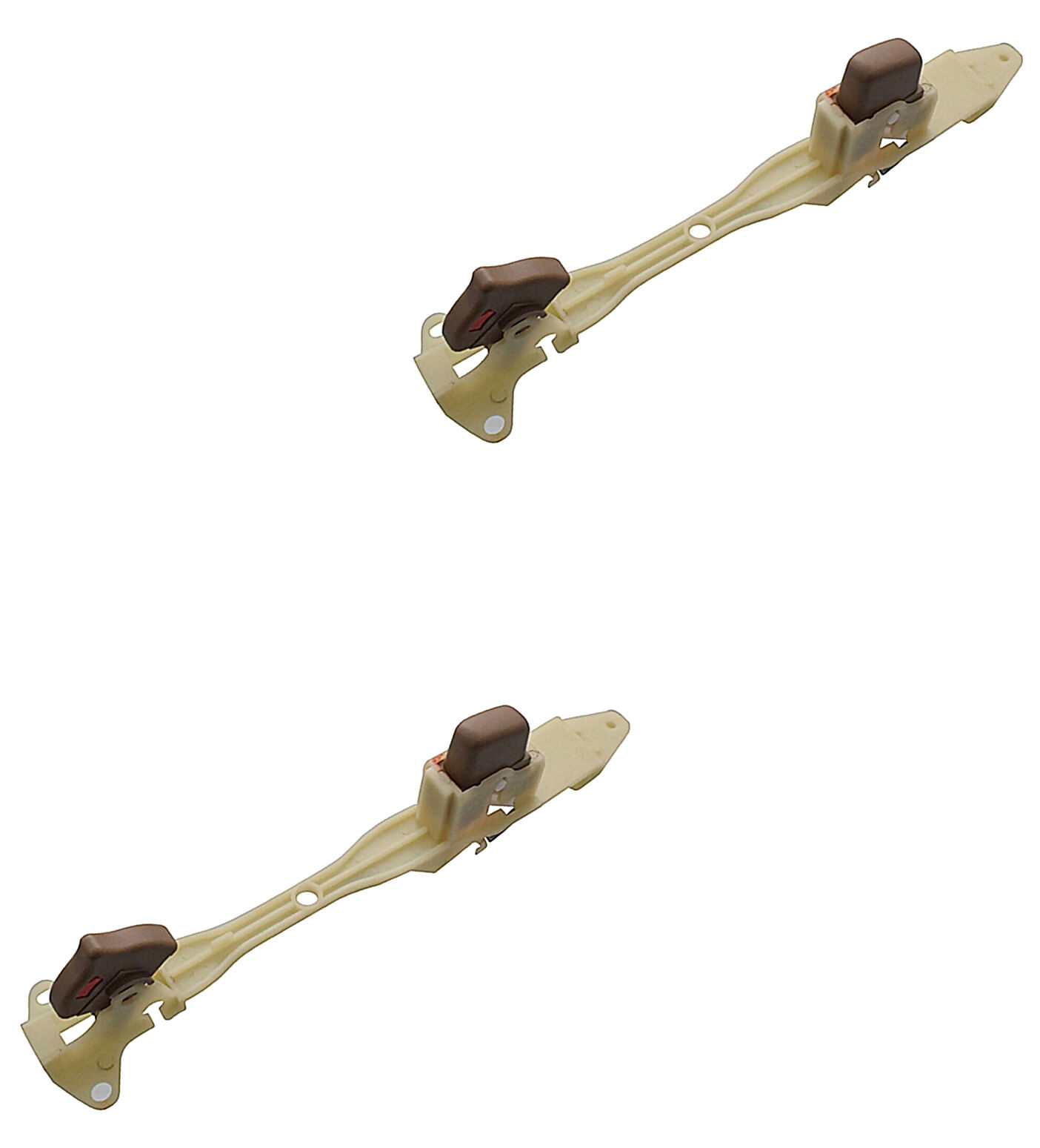 Par De Manijas De Puertas Interiores Delanteras Puerta Corrediza Beige