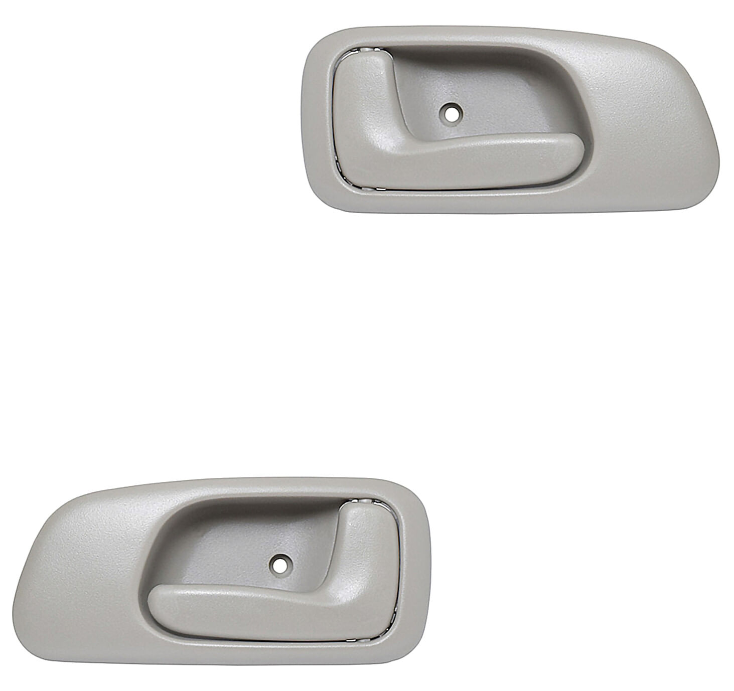 Par De Manijas De Puertas Interiores Delanteras Gris