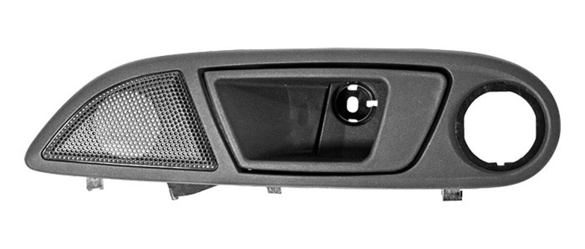 Manija Puerta Interior Delantera Negro Con Hoyo Lado Conductor