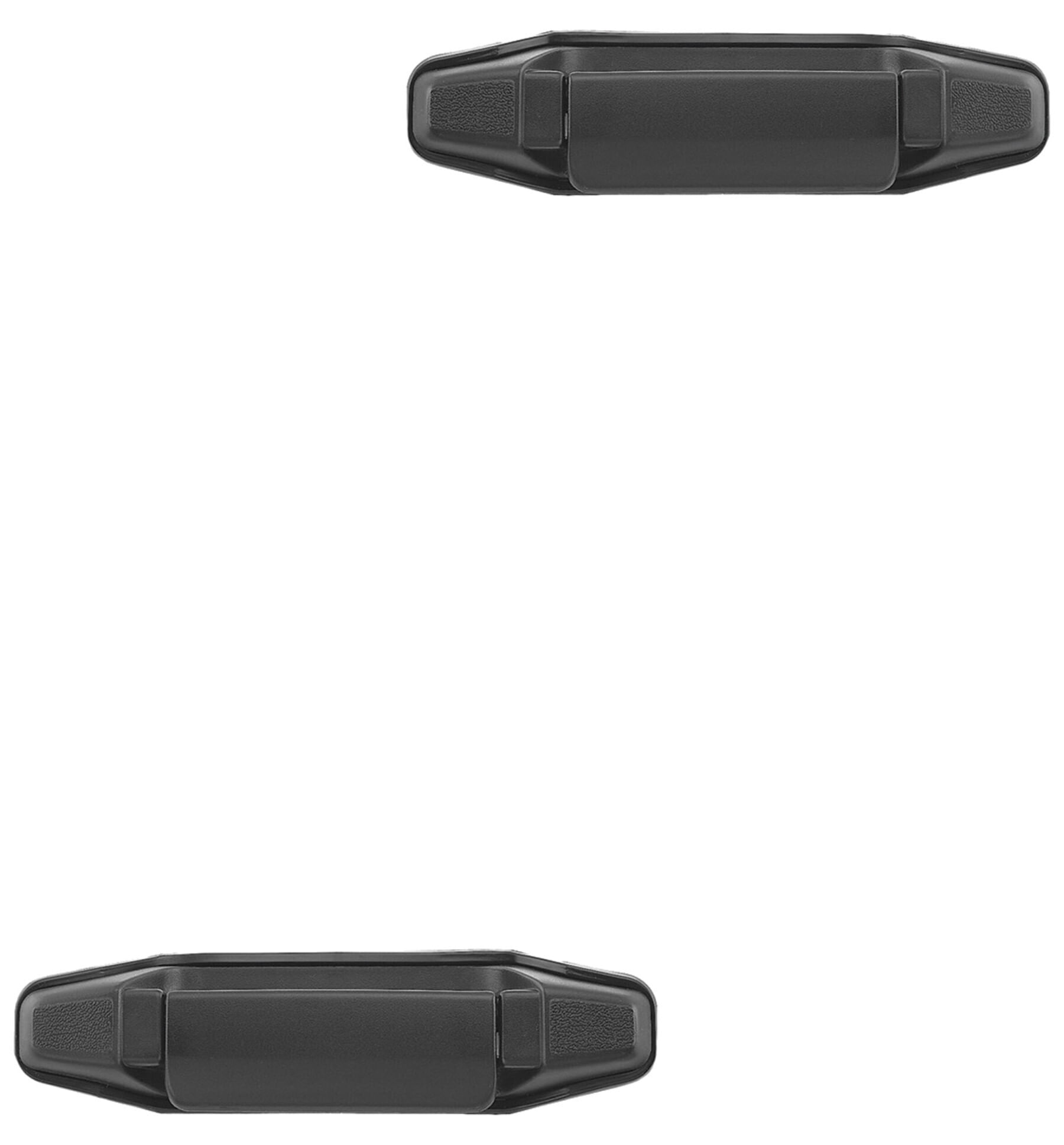 Par De Manijas De Puertas Exteriores Delanteras Negro