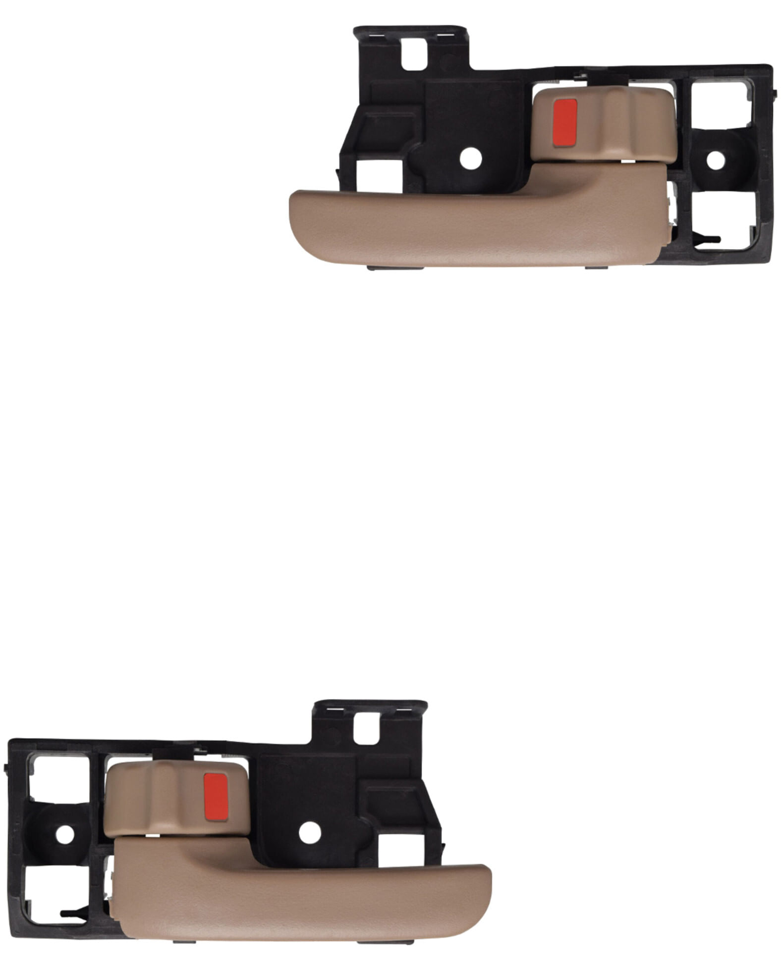 Par De Manijas De Puertas Interiores Delanteras O Traseras Beige