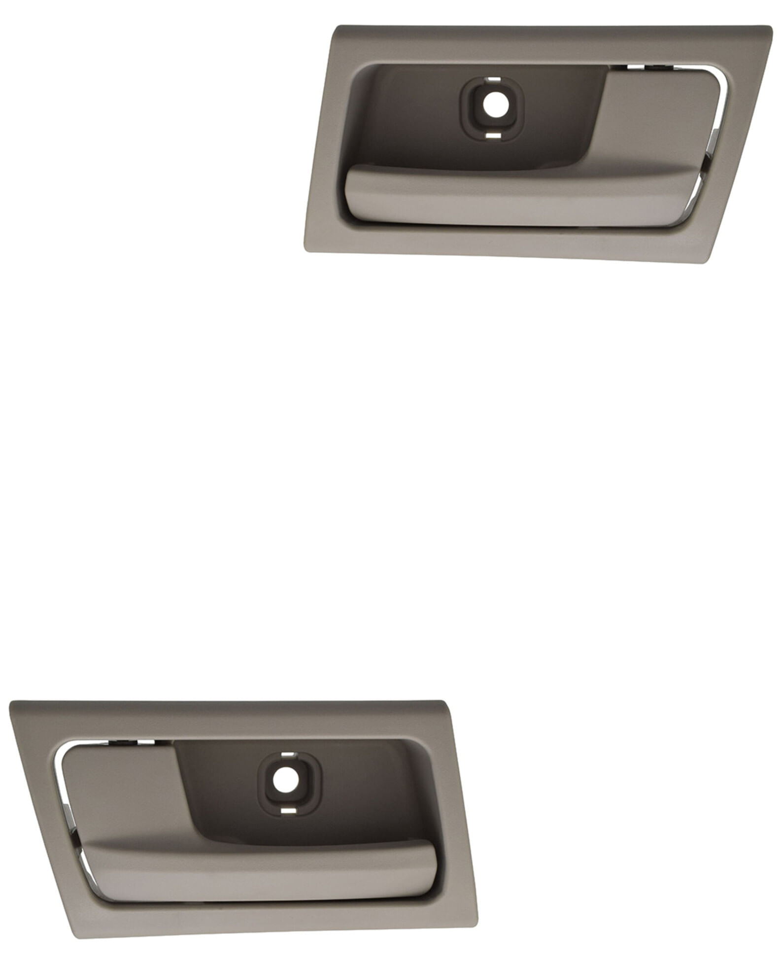 Par De Manijas De Puertas Interiores Delanteras O Traseras Gris