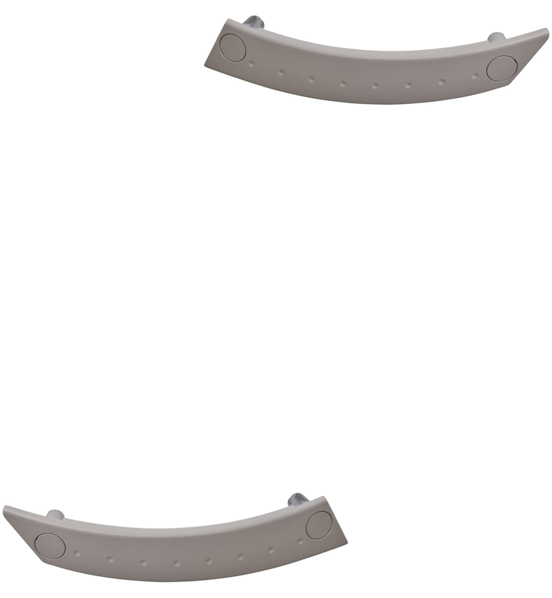 Par De Manijas De Puertas Interiores Delanteras Gris