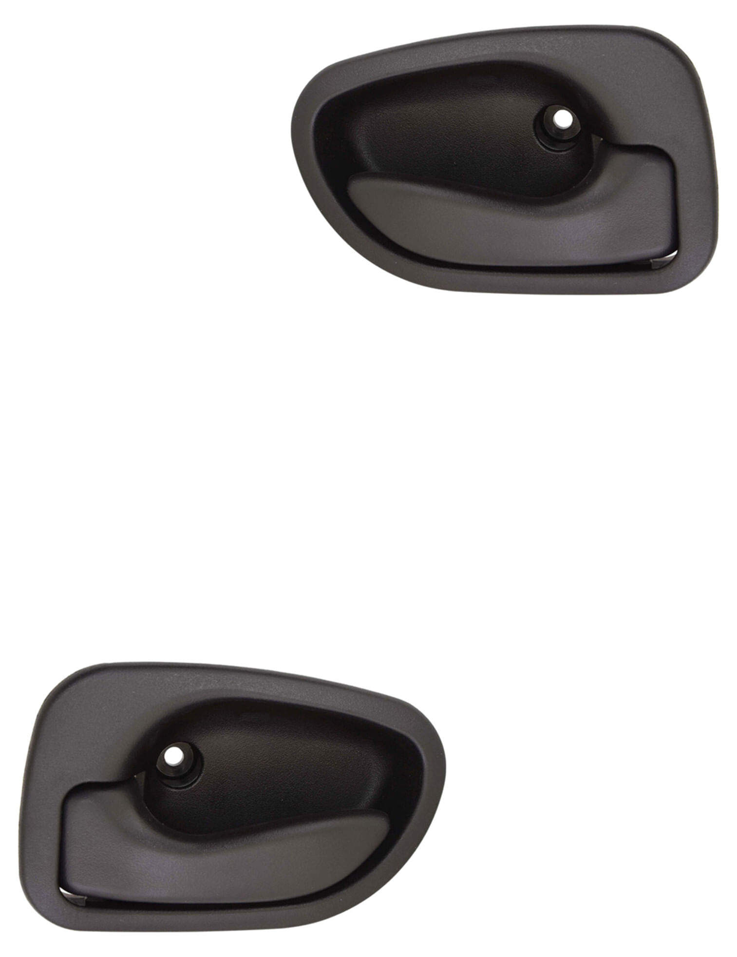 Par De Manijas De Puertas Interiores Delanteras Negro