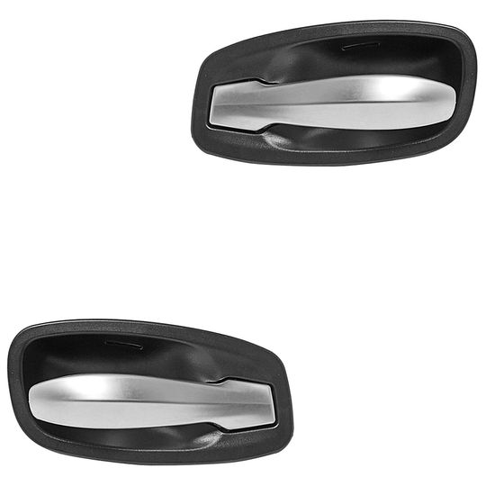 hushan-par-de-manijas-de-puertas-interiores-delanteras-negro-plata-negras-plata-bmw-serie-5-2008-528xi-0
