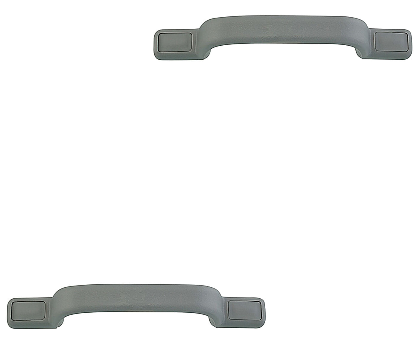 Par De Manijas De Puertas Interiores Delanteras Gris