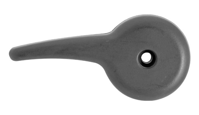 Manija Para Reclinar Asiento Delantero Corrugada Gris Lado Conductor