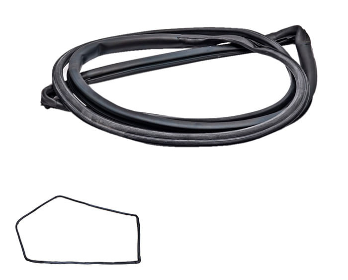 Moldura Para Botagua Delantera Negra Lado Conductor