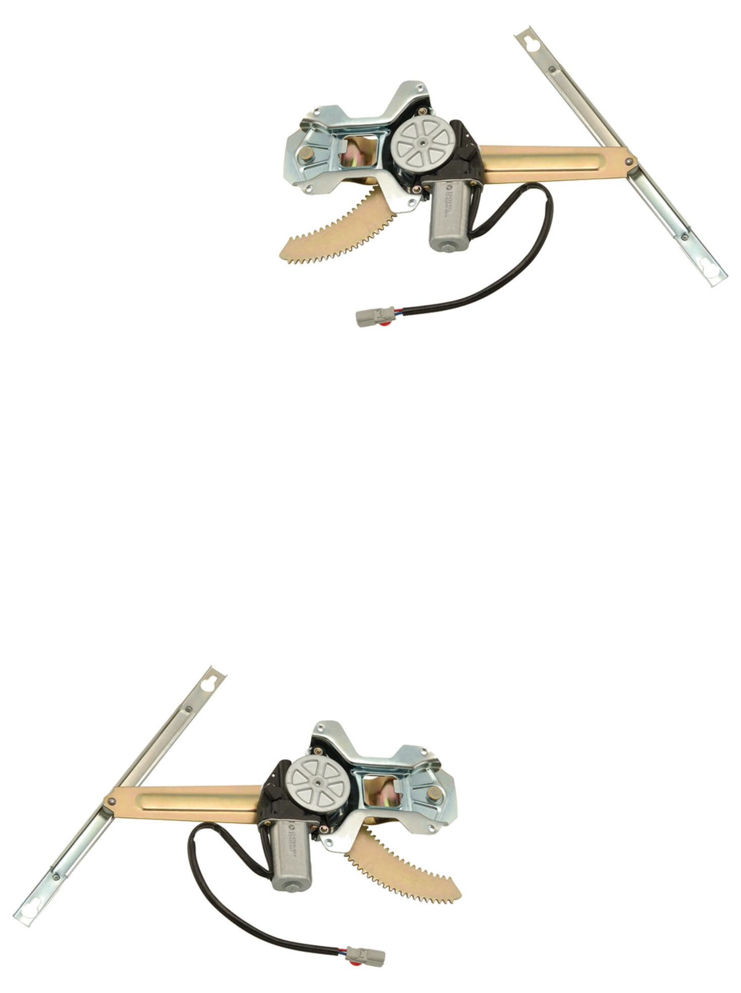 Par De Elevadores De Cristal Traseros Con Motor