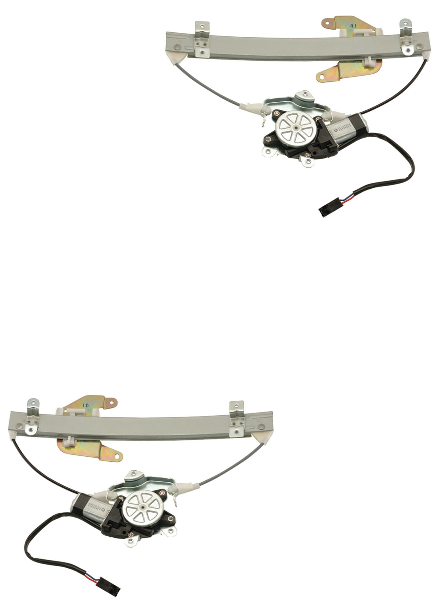 Par De Elevadores De Cristal Delanteros Con Motor