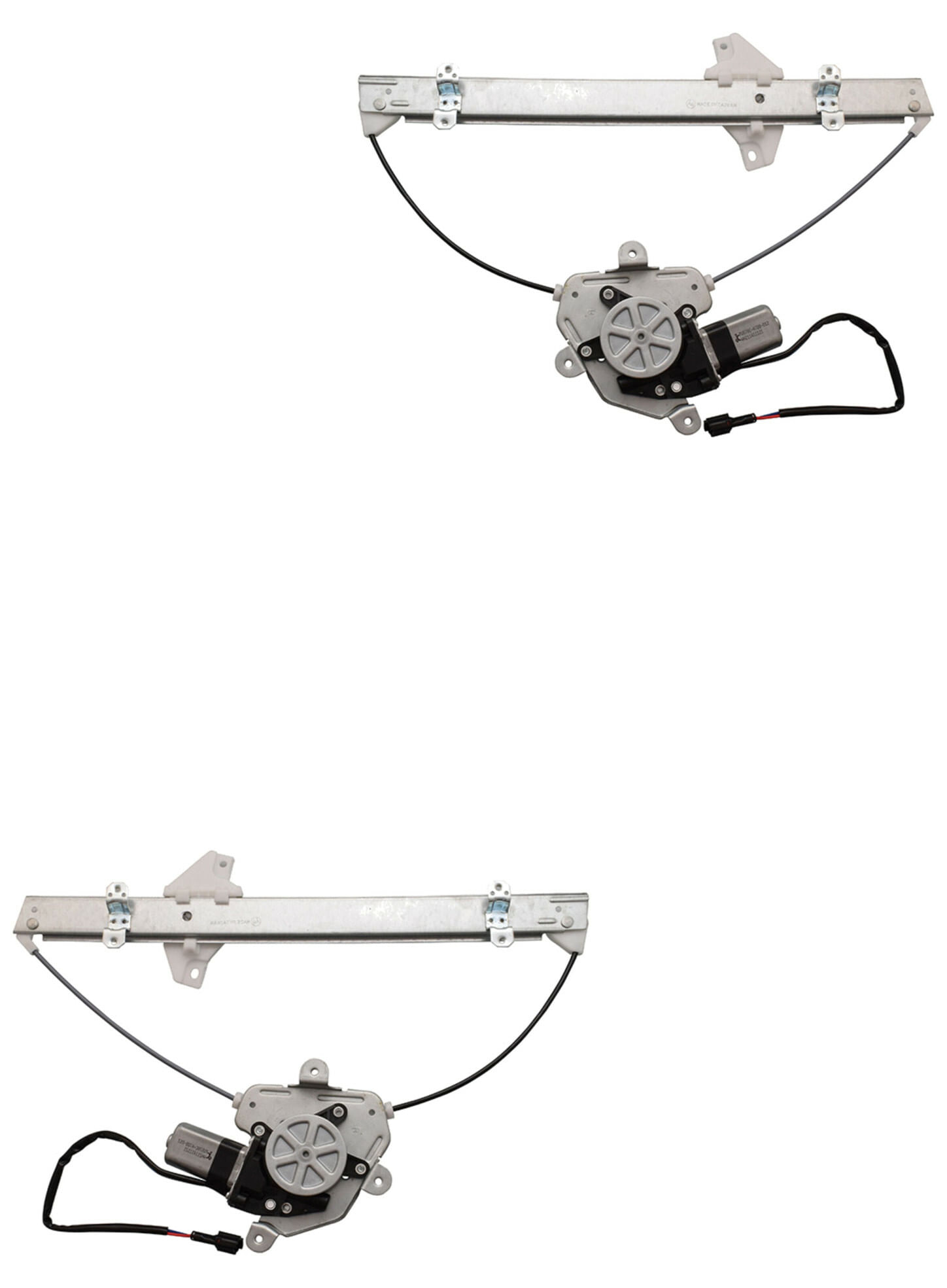 Par De Elevadores De Cristal Delanteros Con Motor