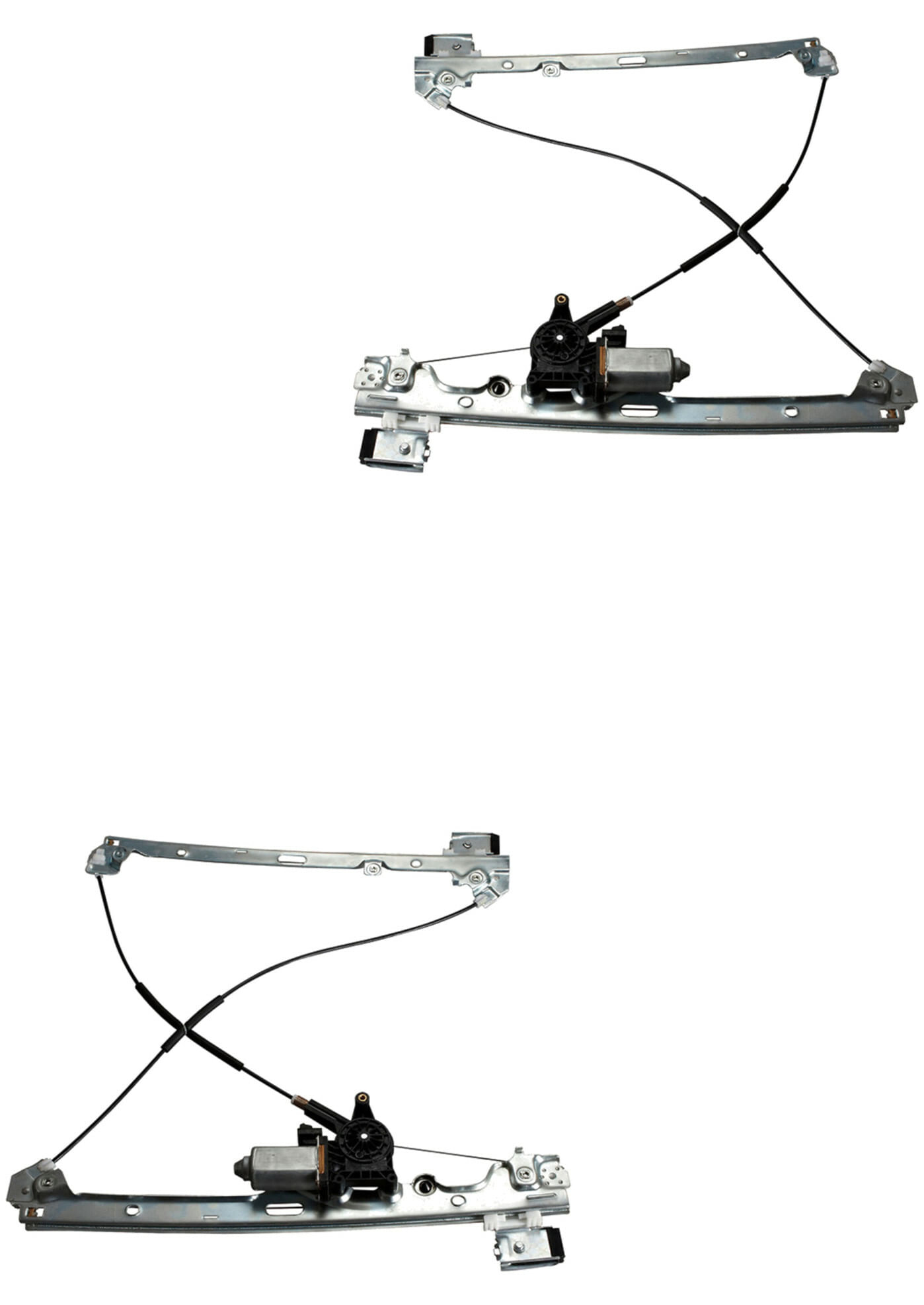 Par De Elevadores De Cristal Delanteros Con Motor
