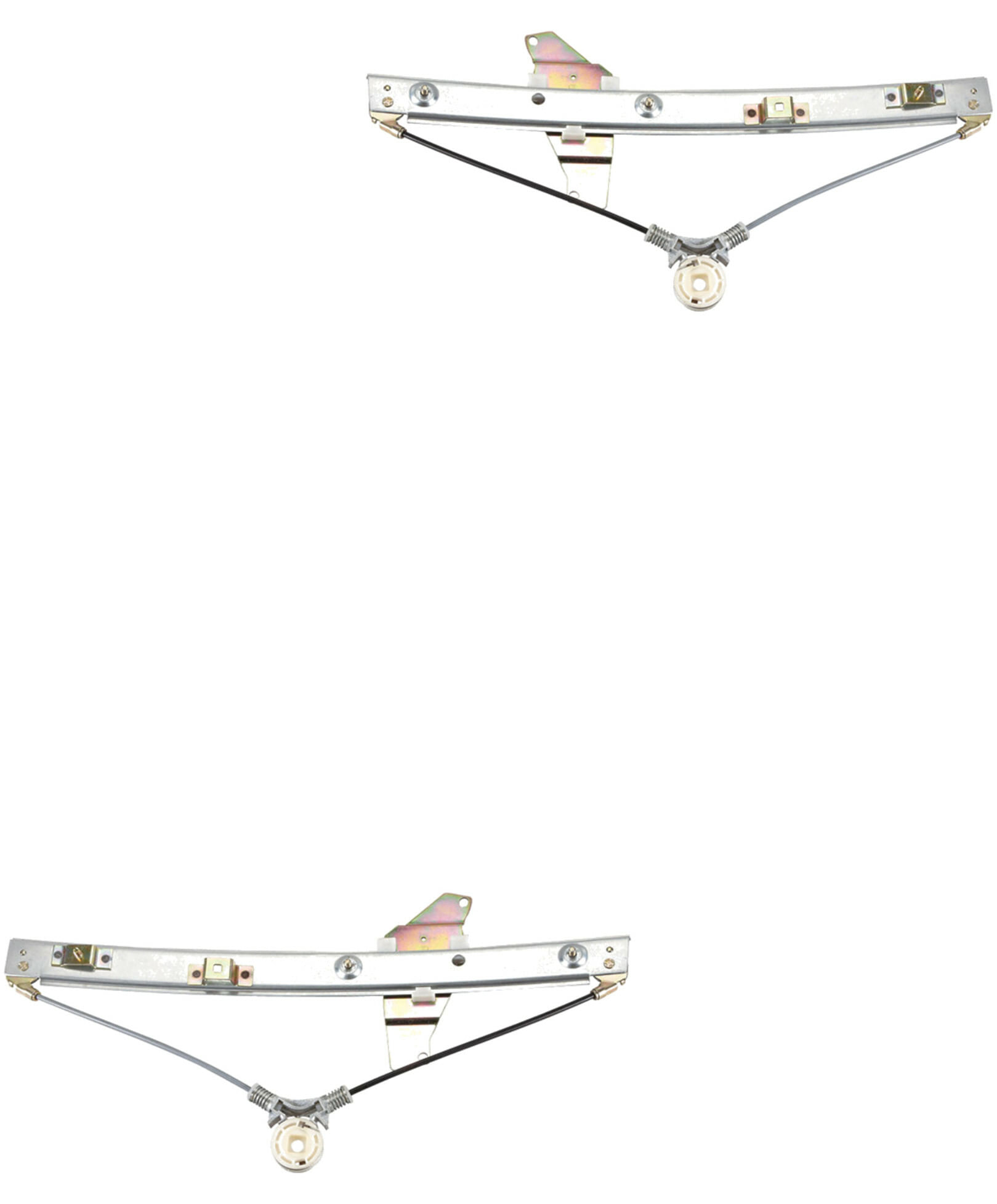 Par De Elevadores De Cristal Delanteros Sin Motor