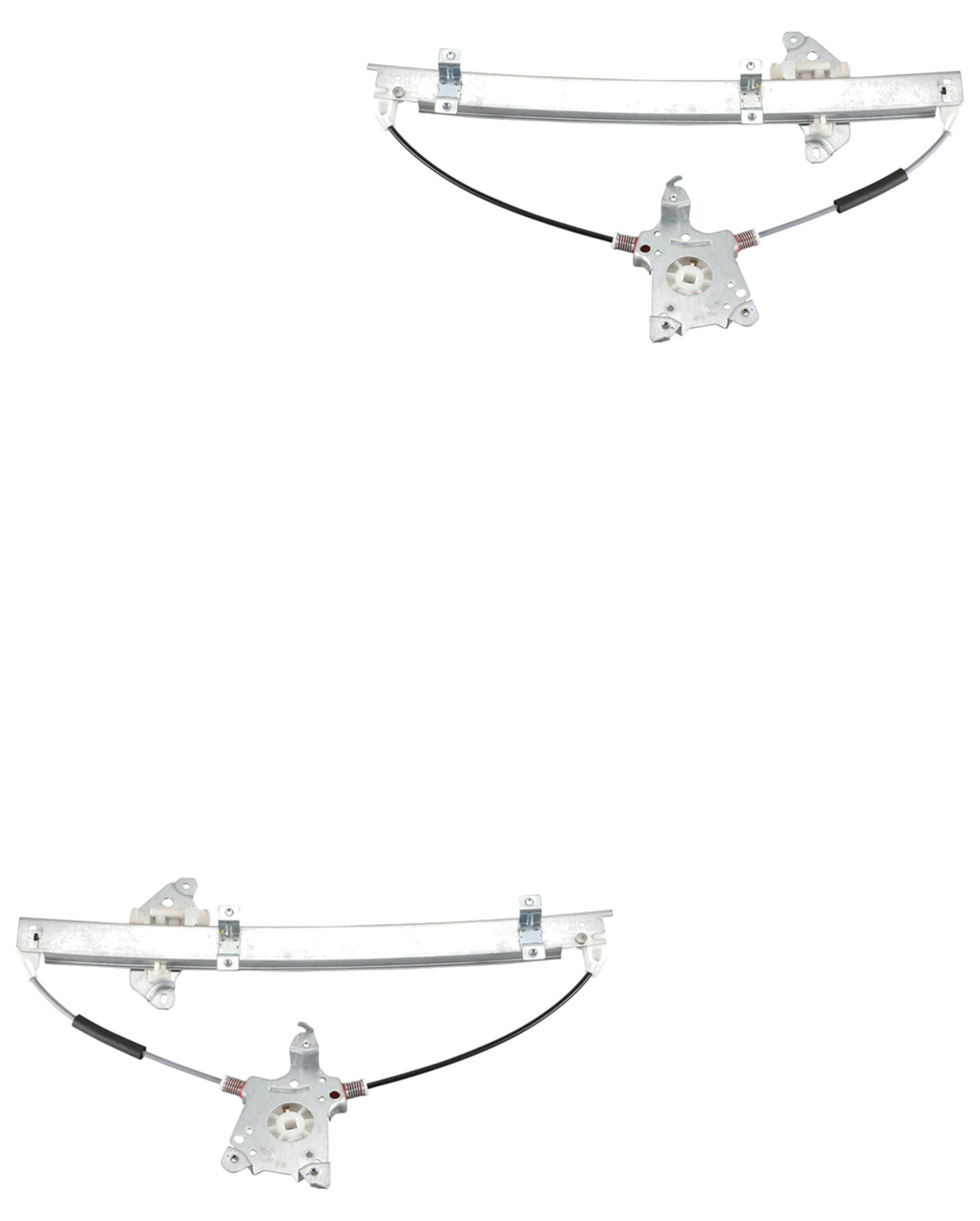 Par De Elevadores De Cristal Delanteros Sin Motor