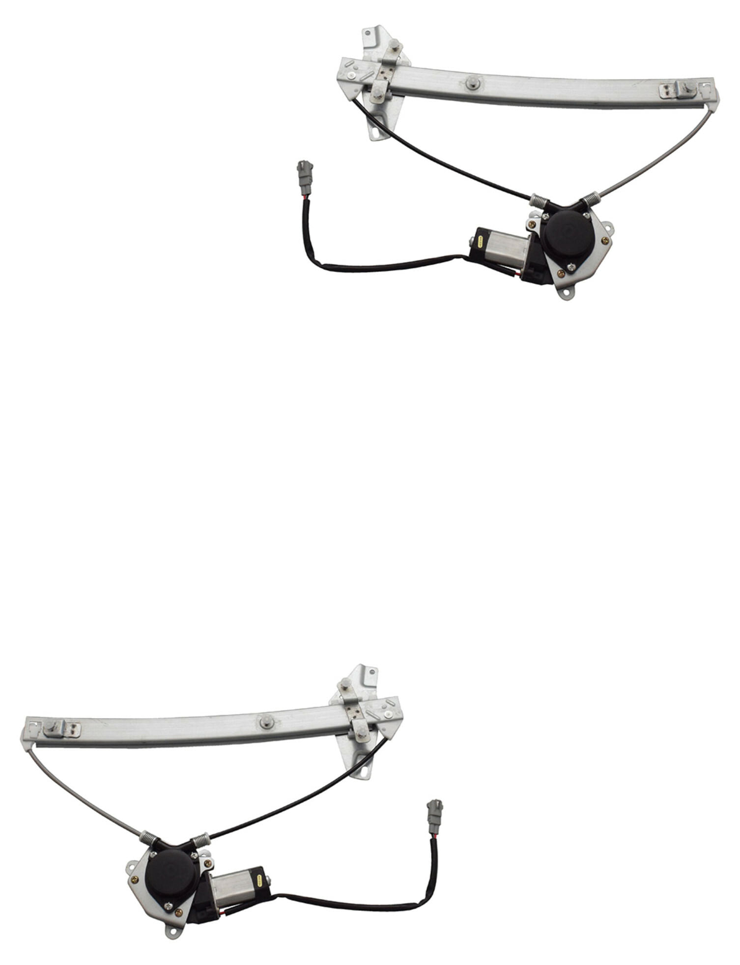 Par De Elevadores De Cristal Delanteros Con Motor
