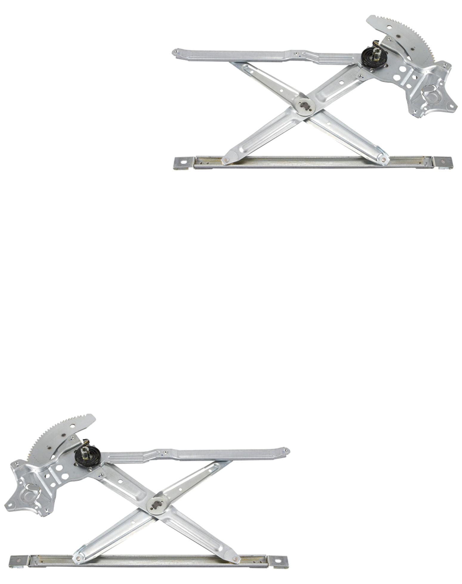 Par De Elevadores De Cristal Delanteros Sin Motor