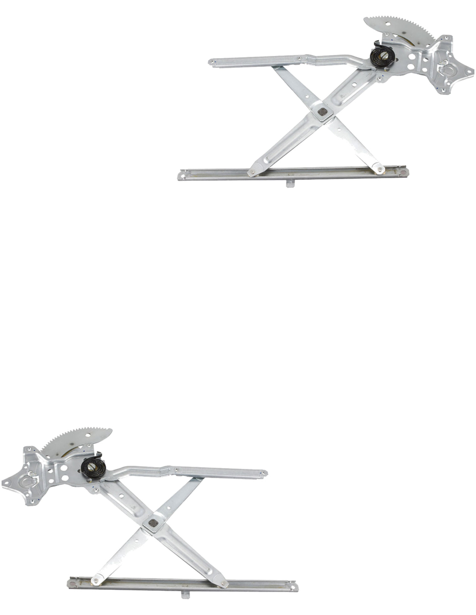 Par De Elevadores De Cristal Delanteros Sin Motor