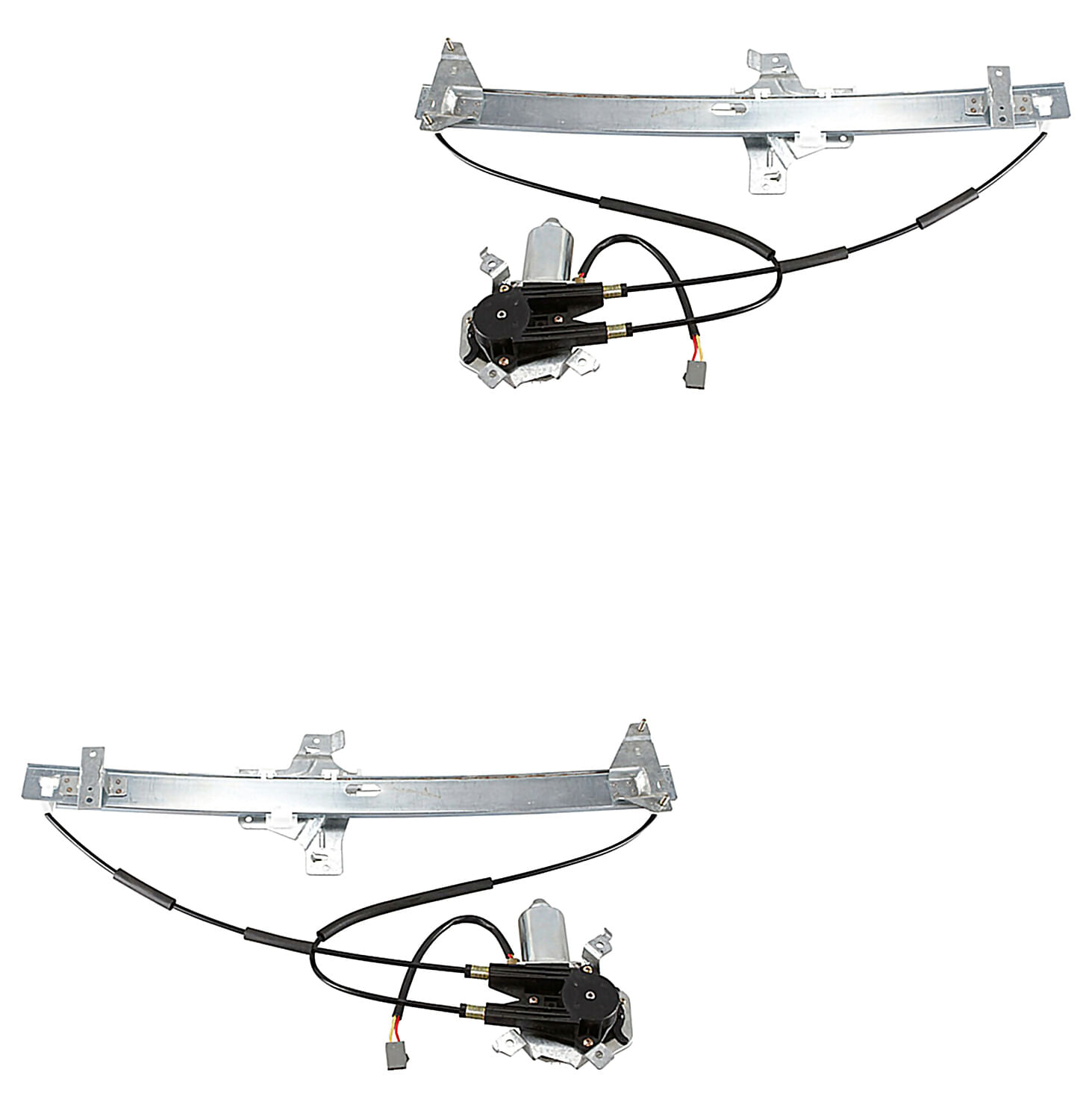 Par De Elevadores De Cristal Delanteros Con Motor