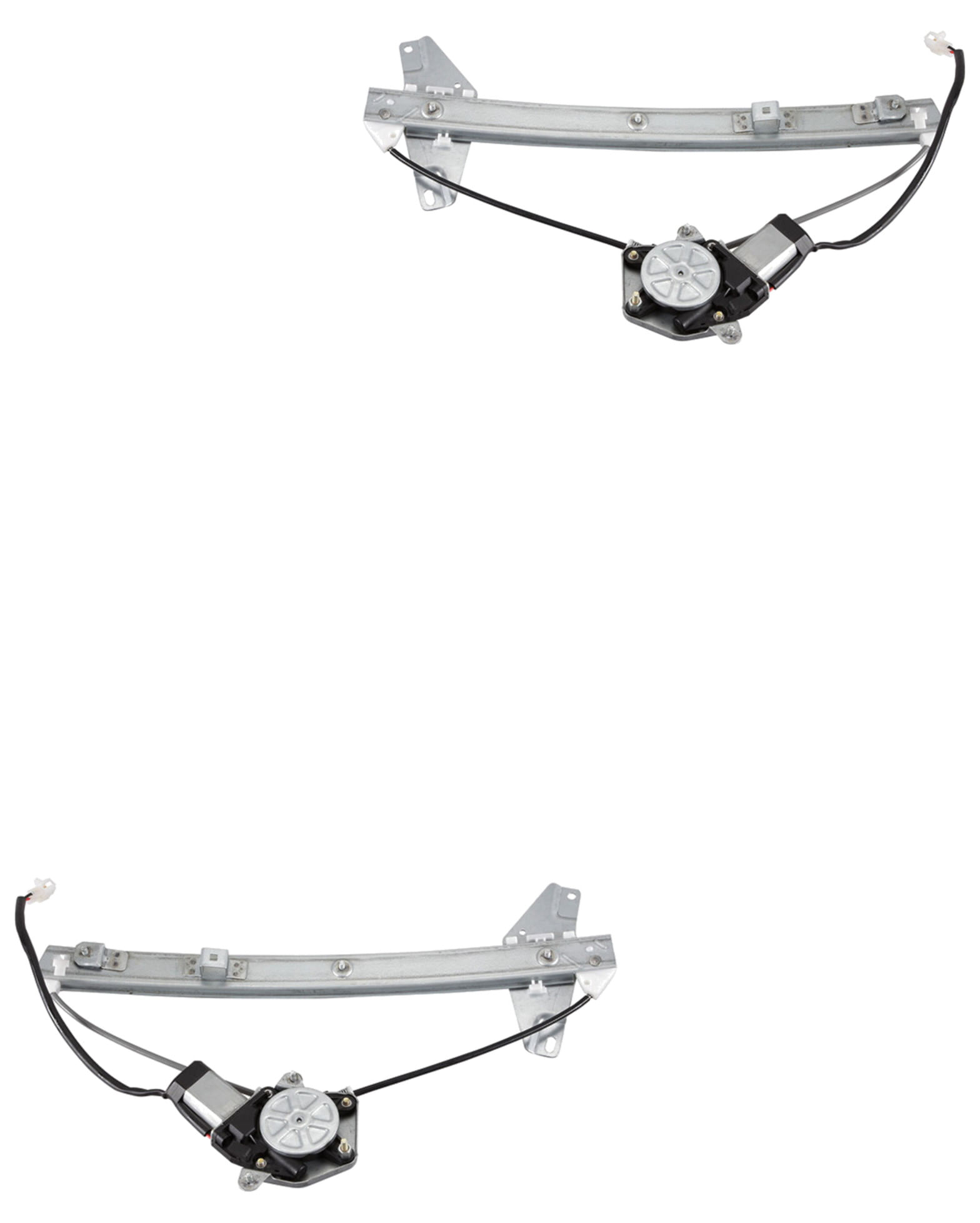 Par De Elevadores De Cristal Delanteros Con Motor