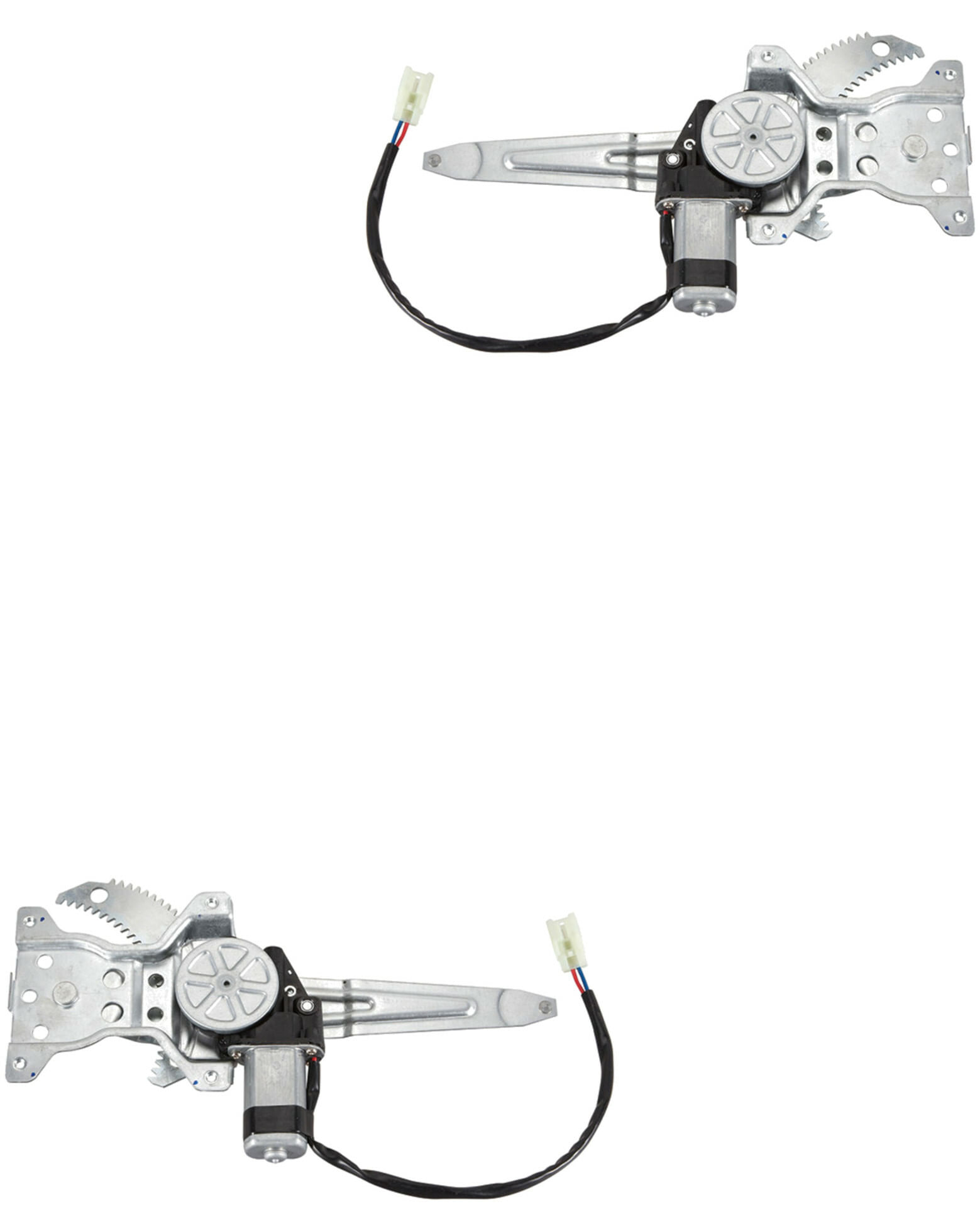 Par De Elevadores De Cristal Traseros Con Motor
