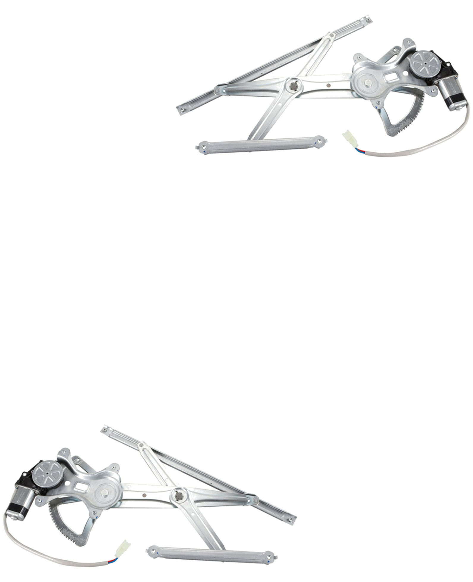 Par De Elevadores De Cristal Delanteros Con Motor