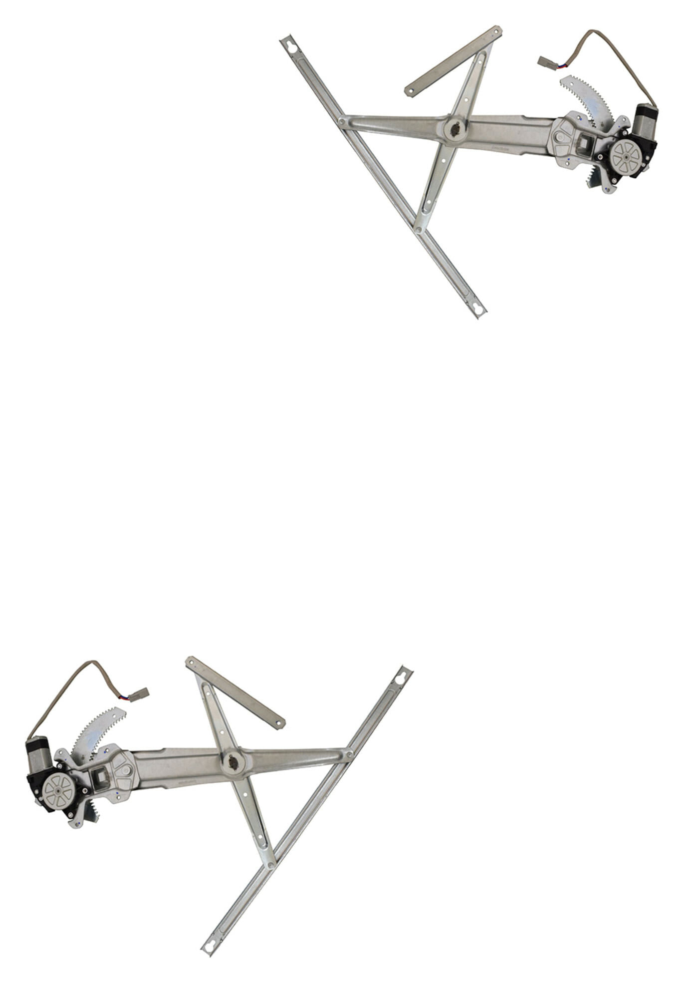 Par De Elevadores De Cristal Delanteros Con Motor