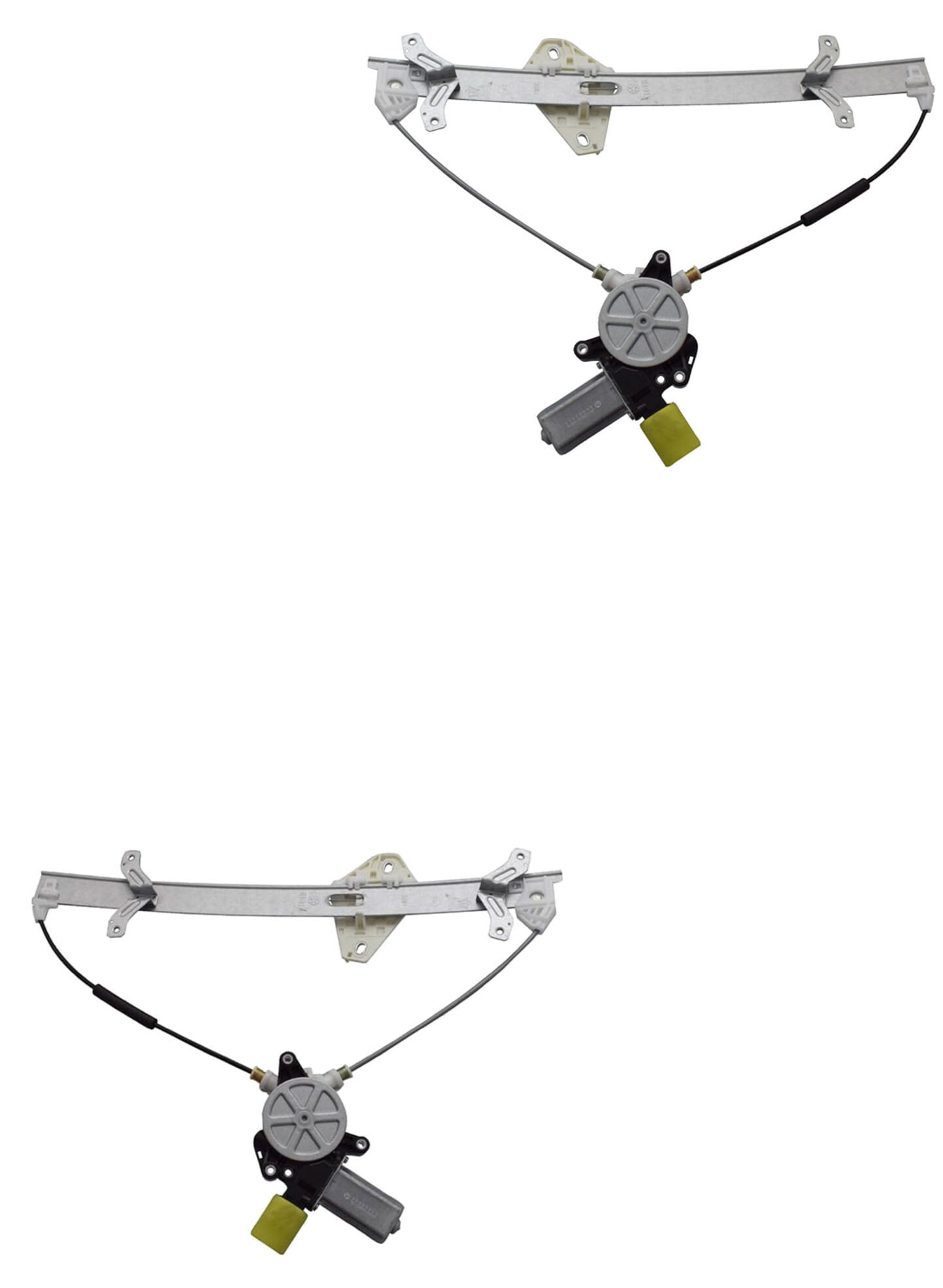Par De Elevadores De Cristal Delanteros Con Motor