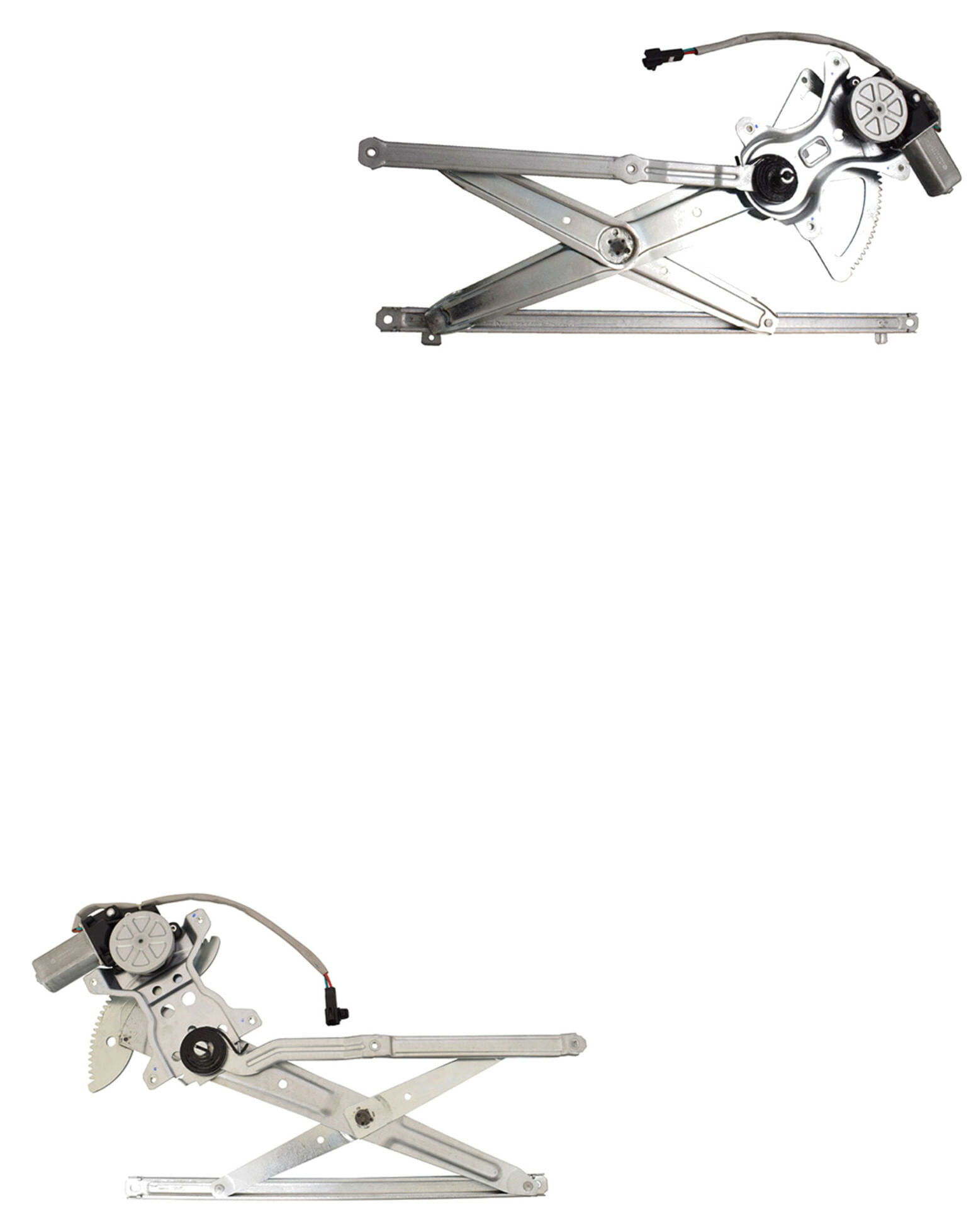 Par De Elevadores De Cristal Delanteros Con Motor