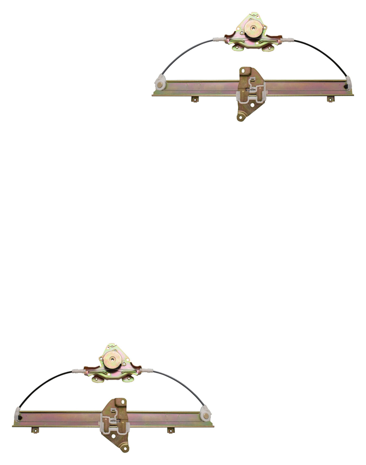 Par De Elevadores De Cristal Delanteros Sin Motor