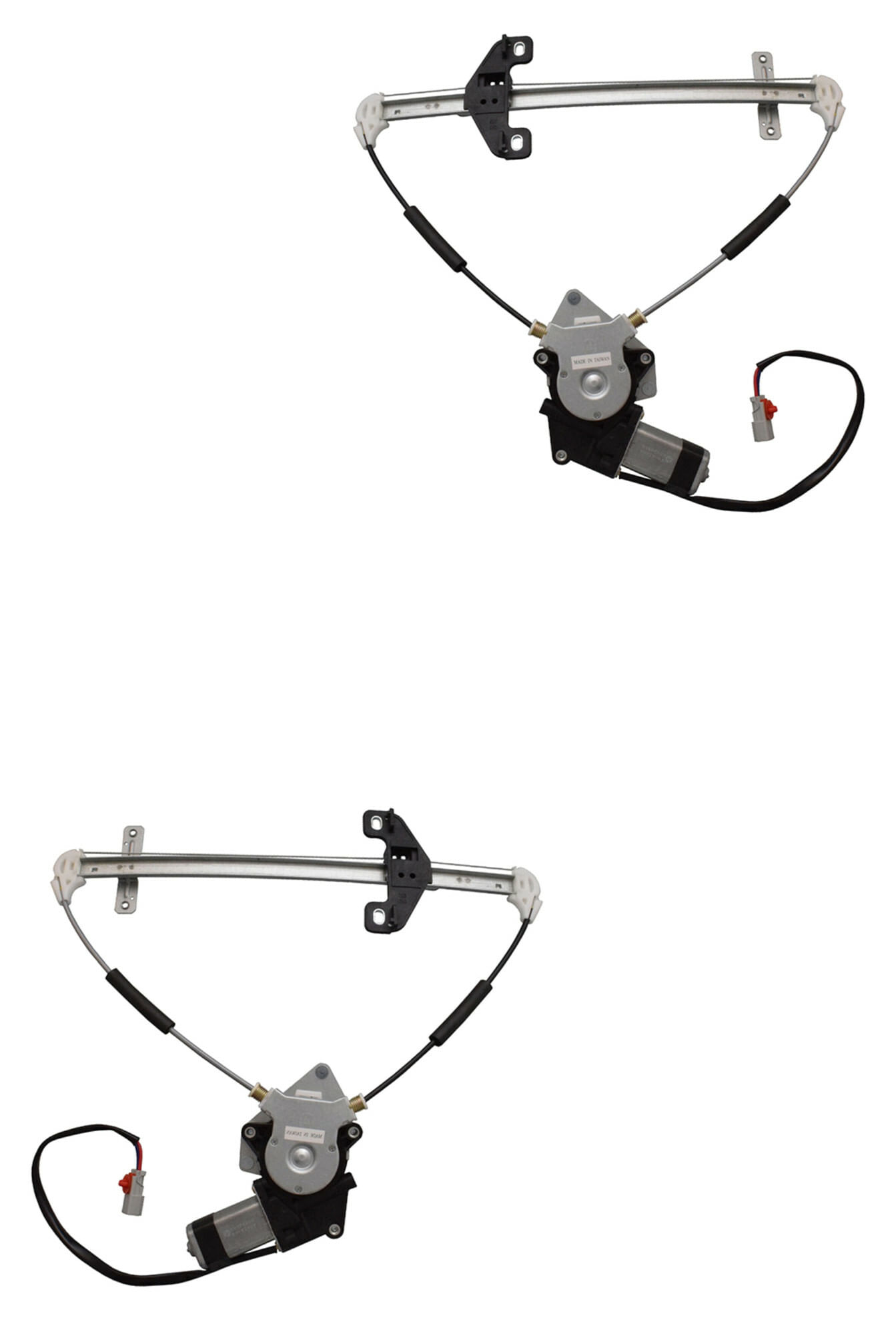 Par De Elevadores De Cristal Traseros Con Motor