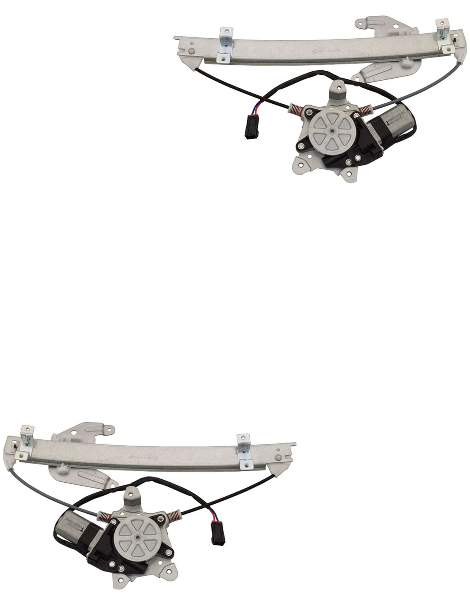 Par De Elevadores De Cristal Traseros Con Motor