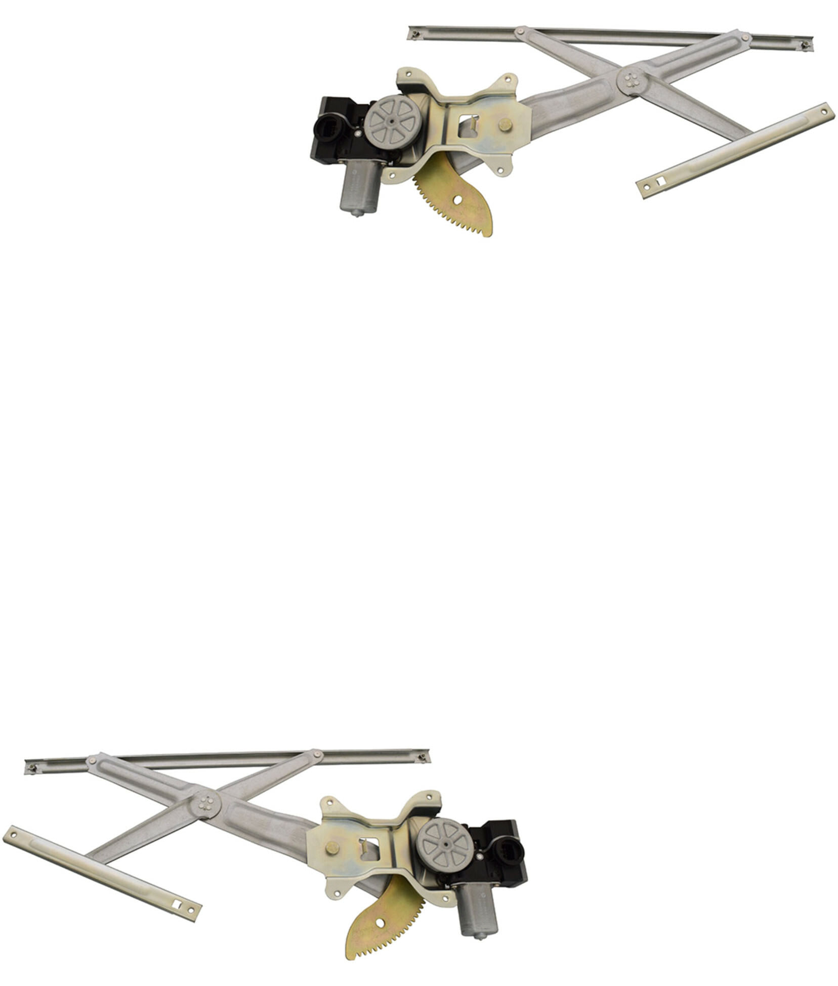 Par De Elevadores De Cristal Delanteros Con Motor