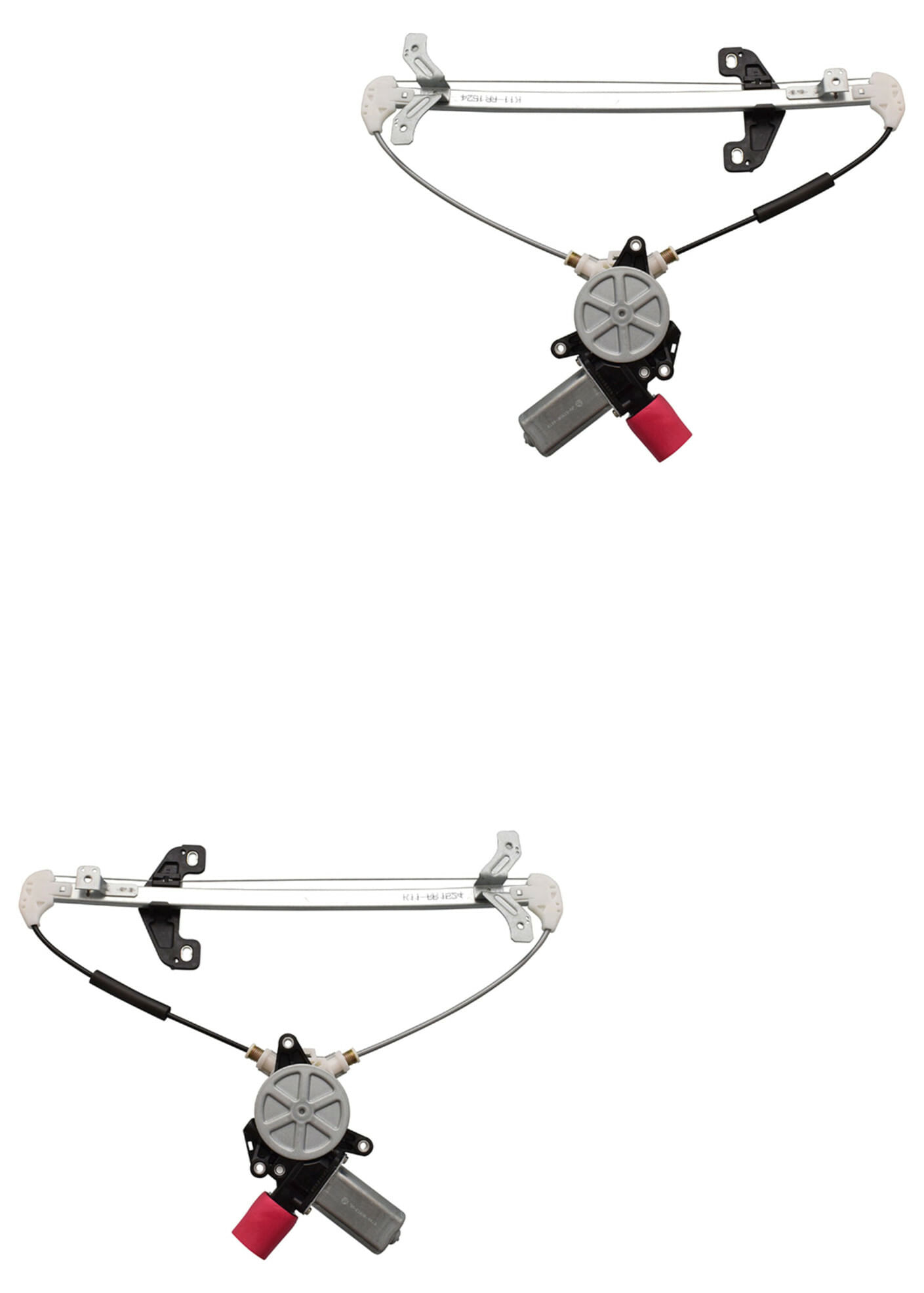 Par De Elevadores De Cristal Traseros Con Motor