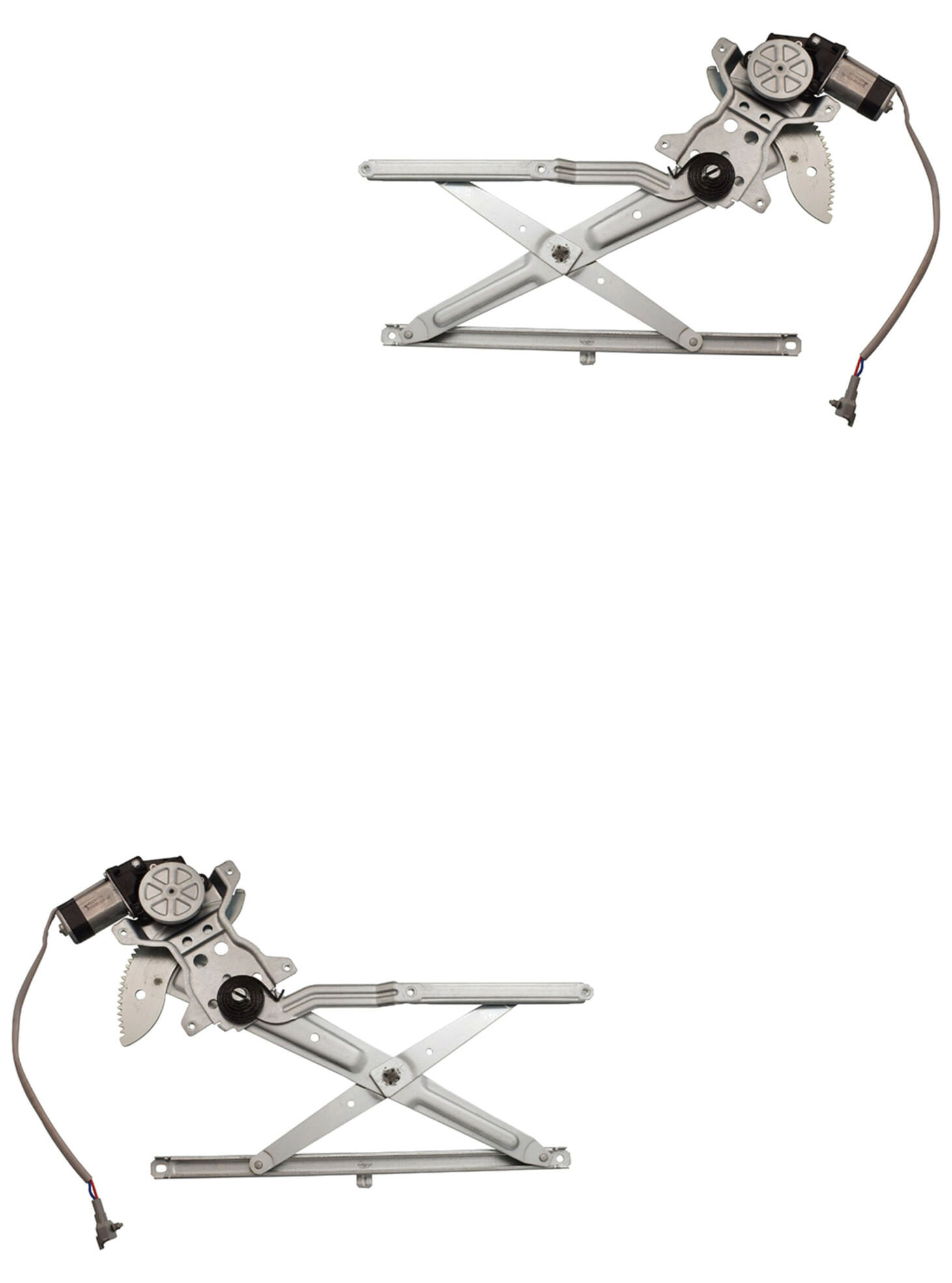 Par De Elevadores De Cristal Delanteros Con Motor