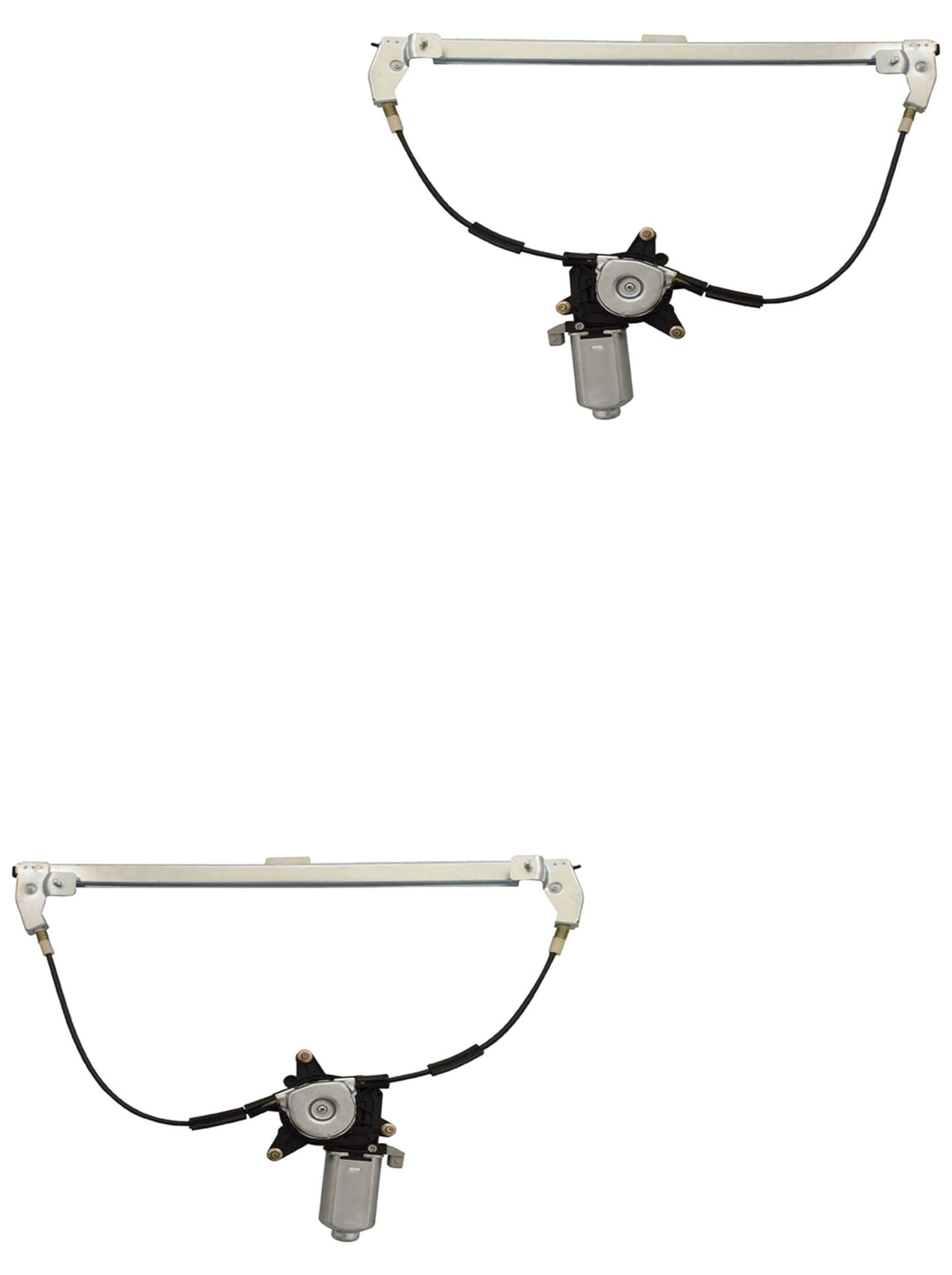 Par De Elevadores De Cristal Delanteros Con Motor