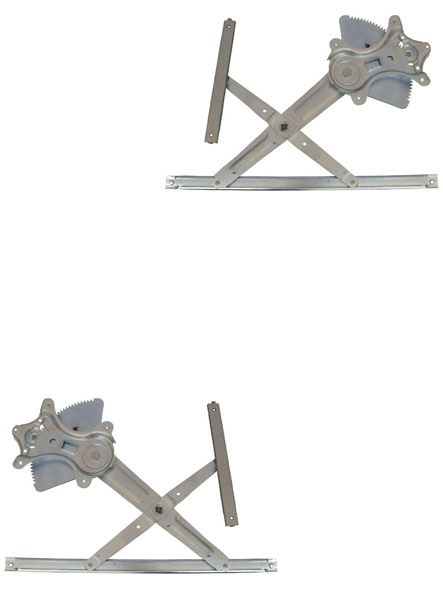 Par De Elevadores De Cristal Delanteros Sin Motor