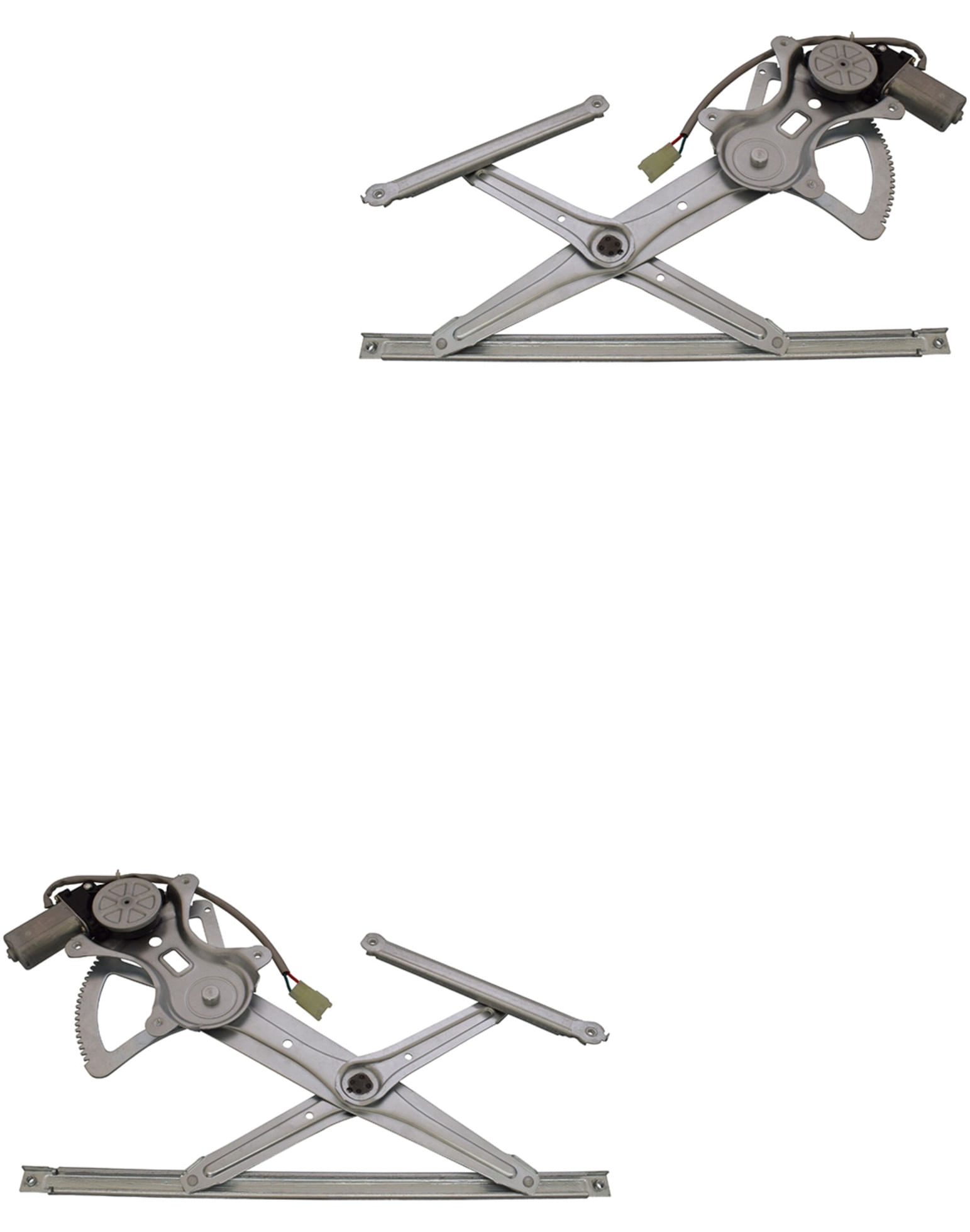 Par De Elevadores De Cristal Delanteros Con Motor