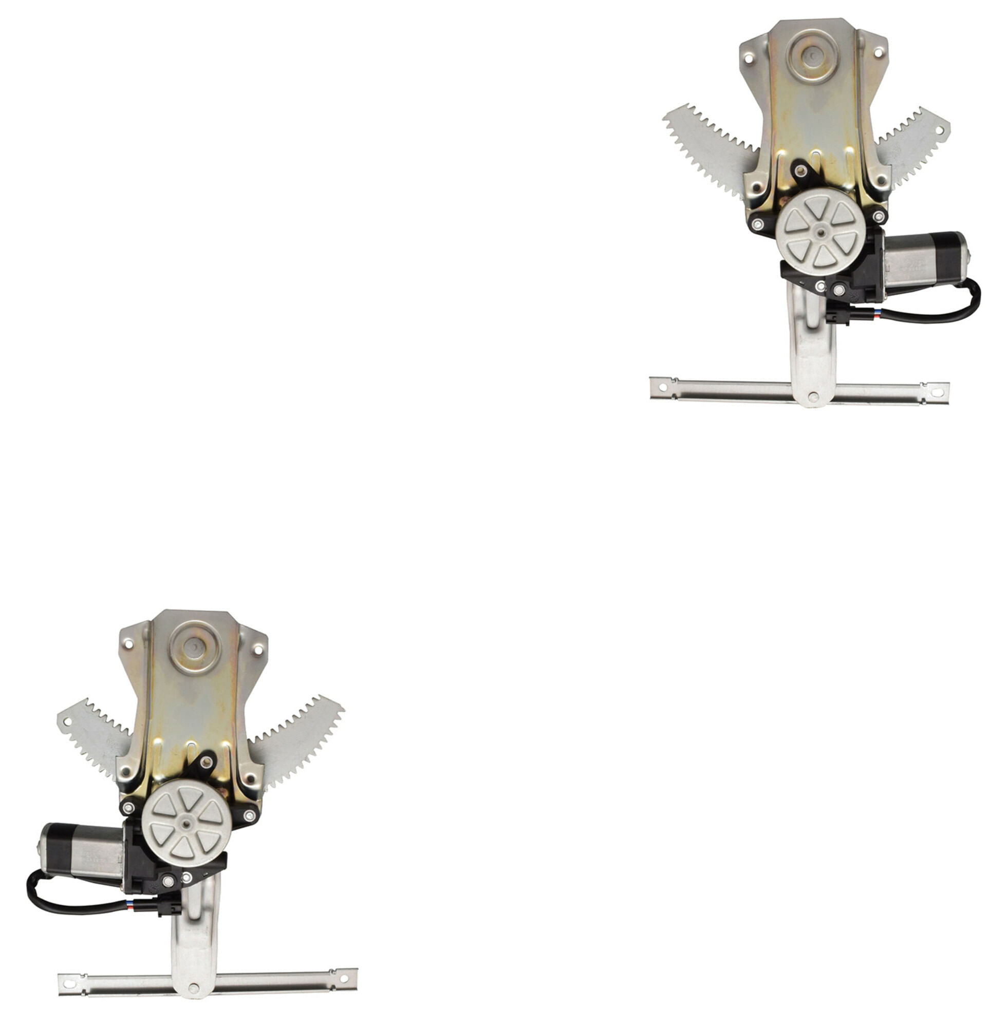 Par De Elevadores De Cristal Traseros Con Motor