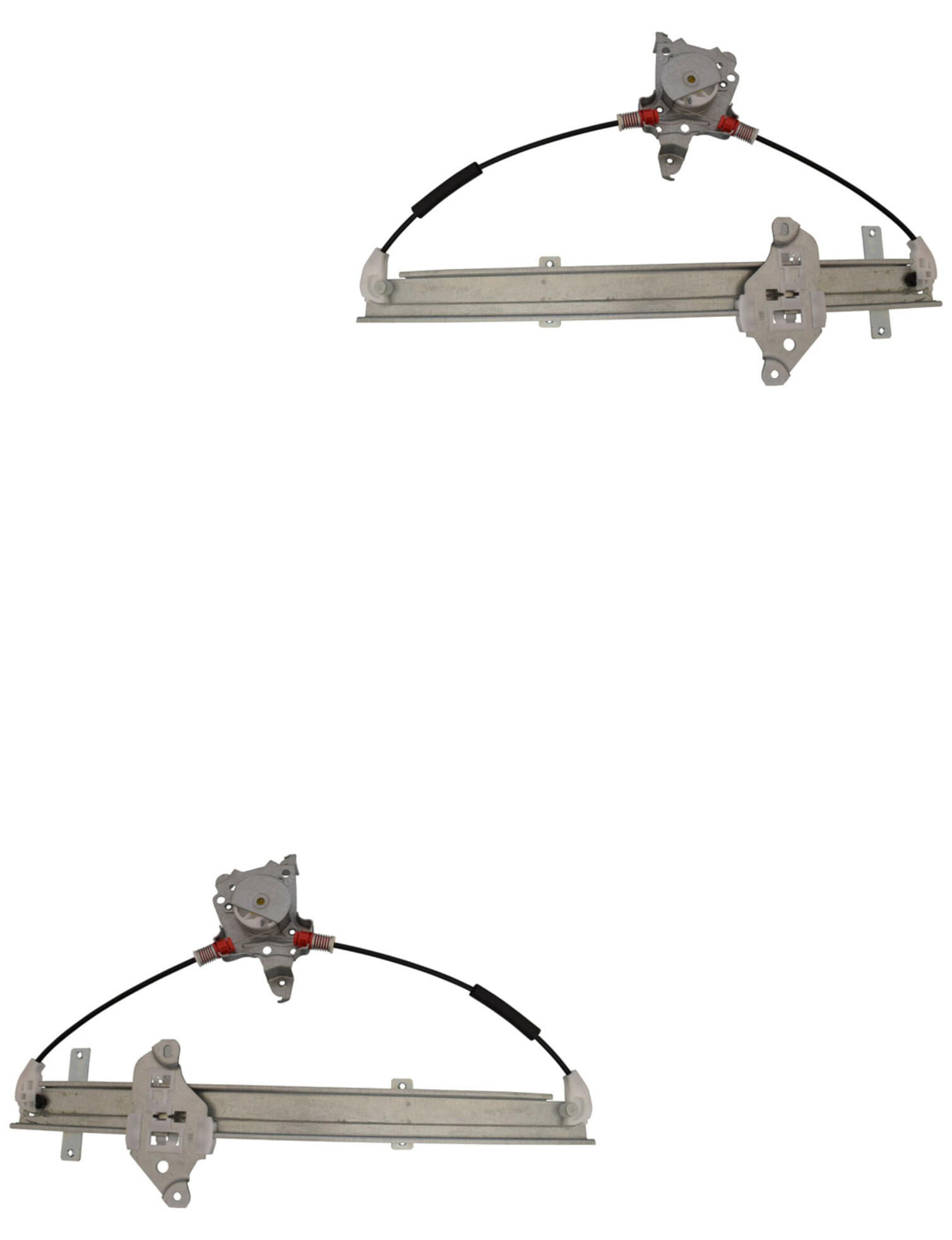 Par De Elevadores De Cristal Delanteros Sin Motor