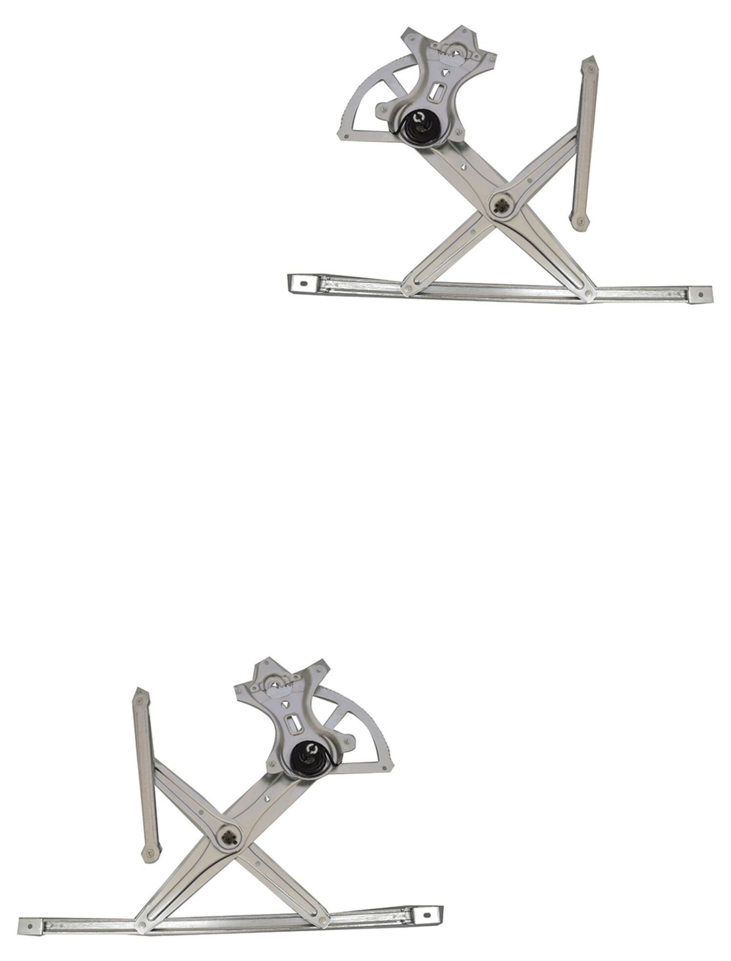 Par De Elevadores De Cristal Delanteros Sin Motor
