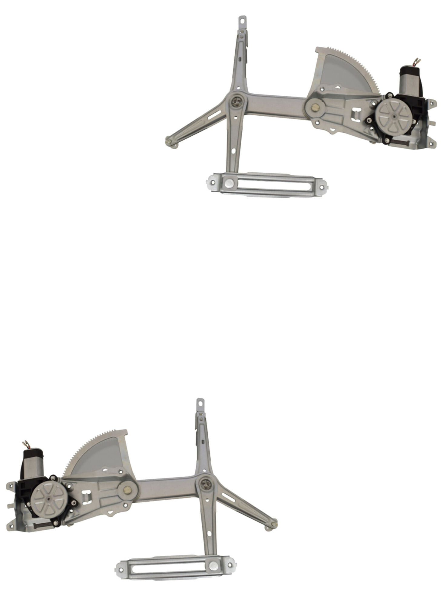 Par De Elevadores De Cristal Delanteros Con Motor