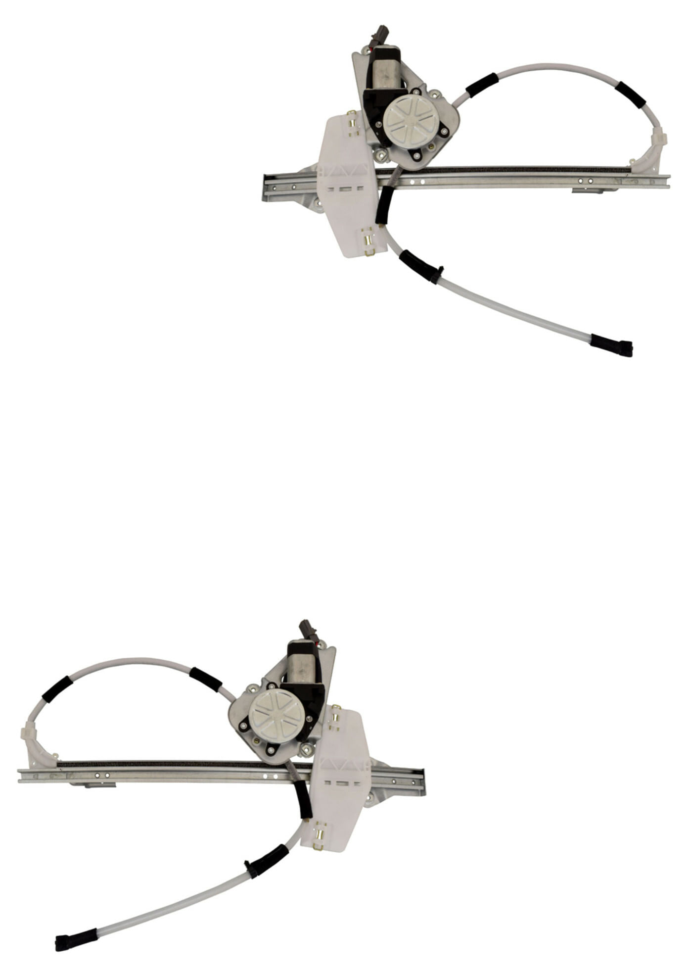 Par De Elevadores De Cristal Delanteros Con Motor
