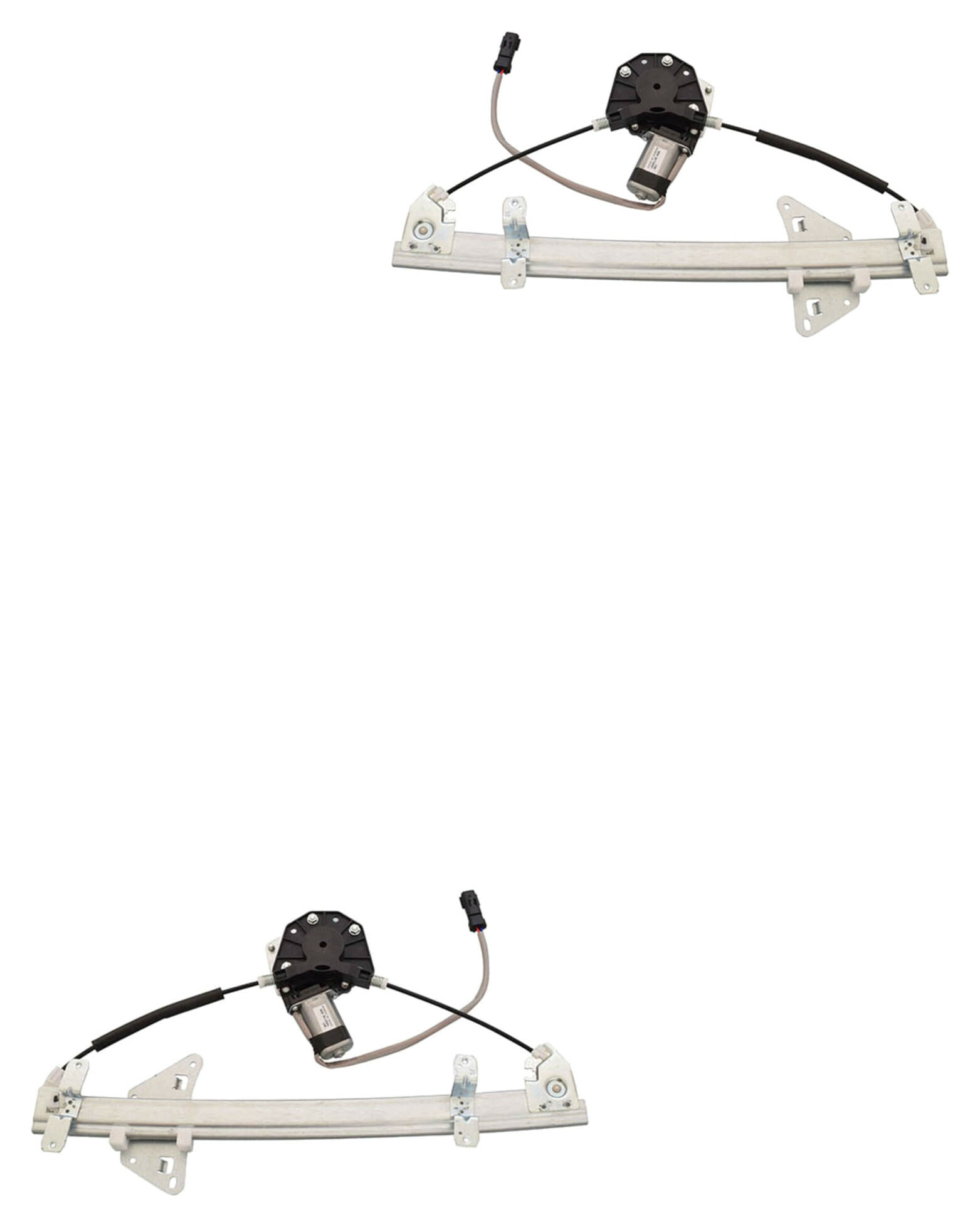 Par De Elevadores De Cristal Traseros Con Motor