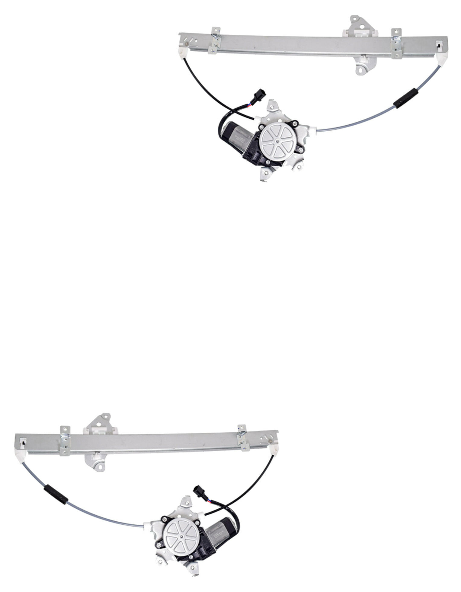 Par De Elevadores De Cristal Delanteros Con Motor