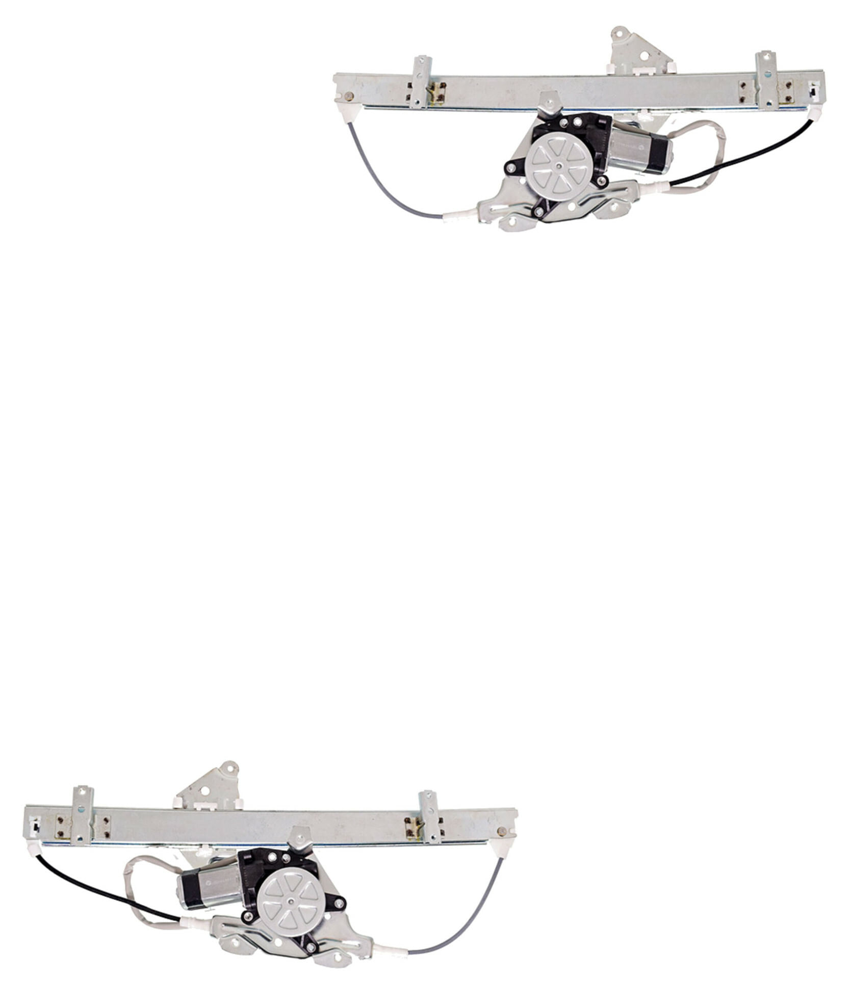 Par De Elevadores De Cristal Delanteros Con Motor