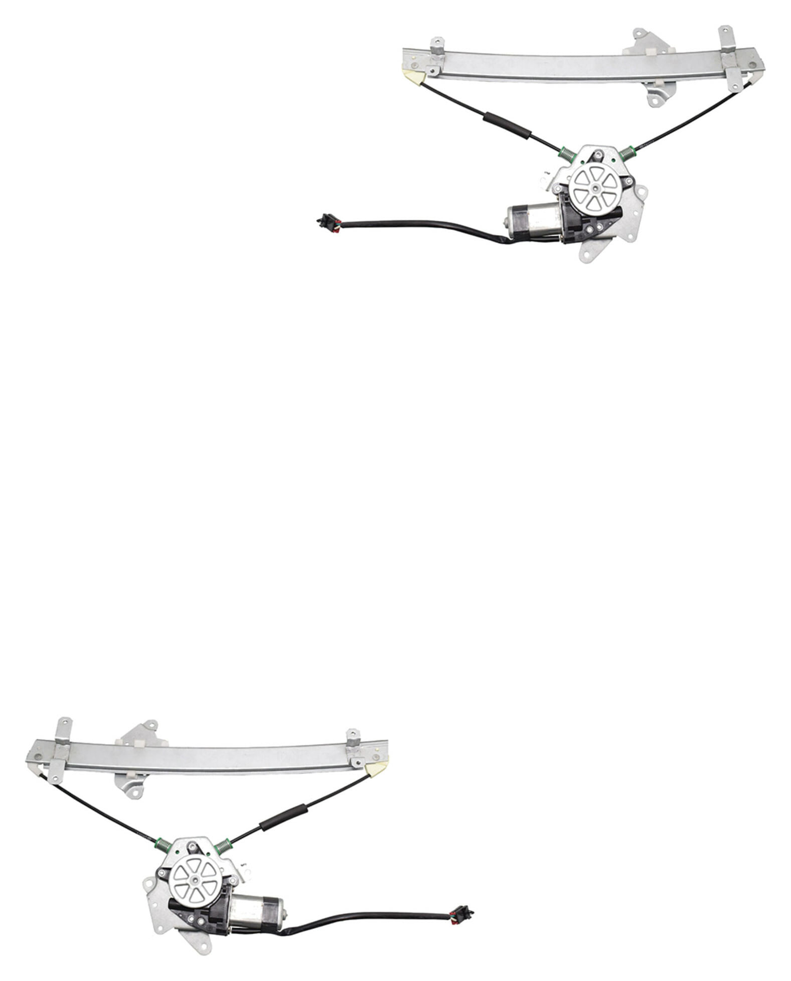 Par De Elevadores De Cristal Delanteros Con Motor