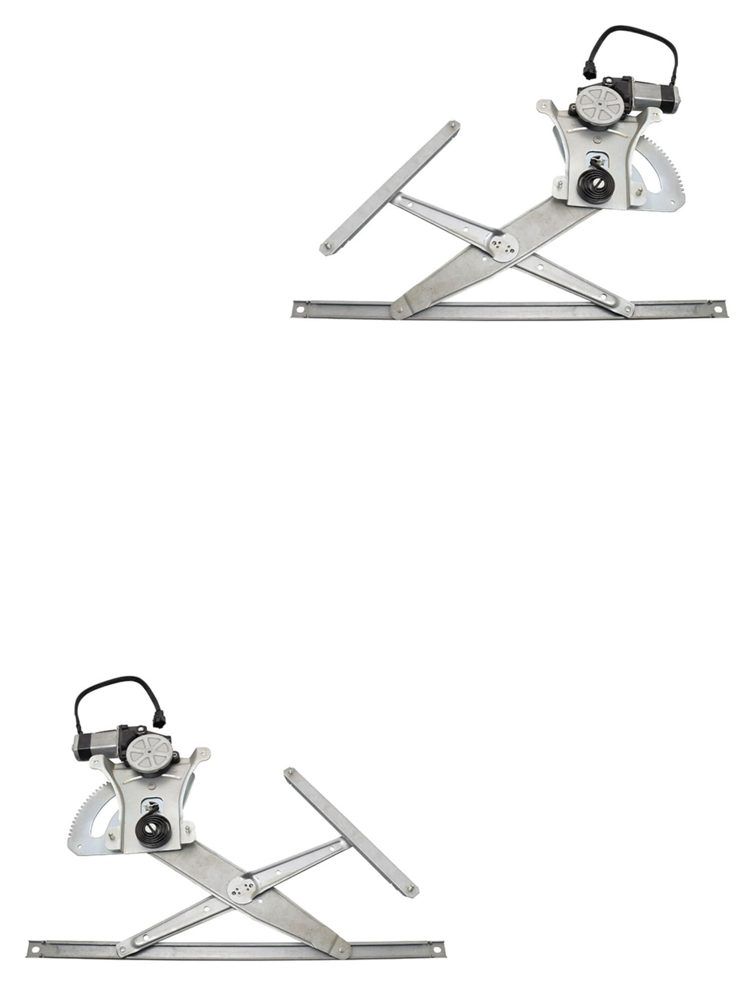 Par De Elevadores De Cristal Delanteros Con Motor
