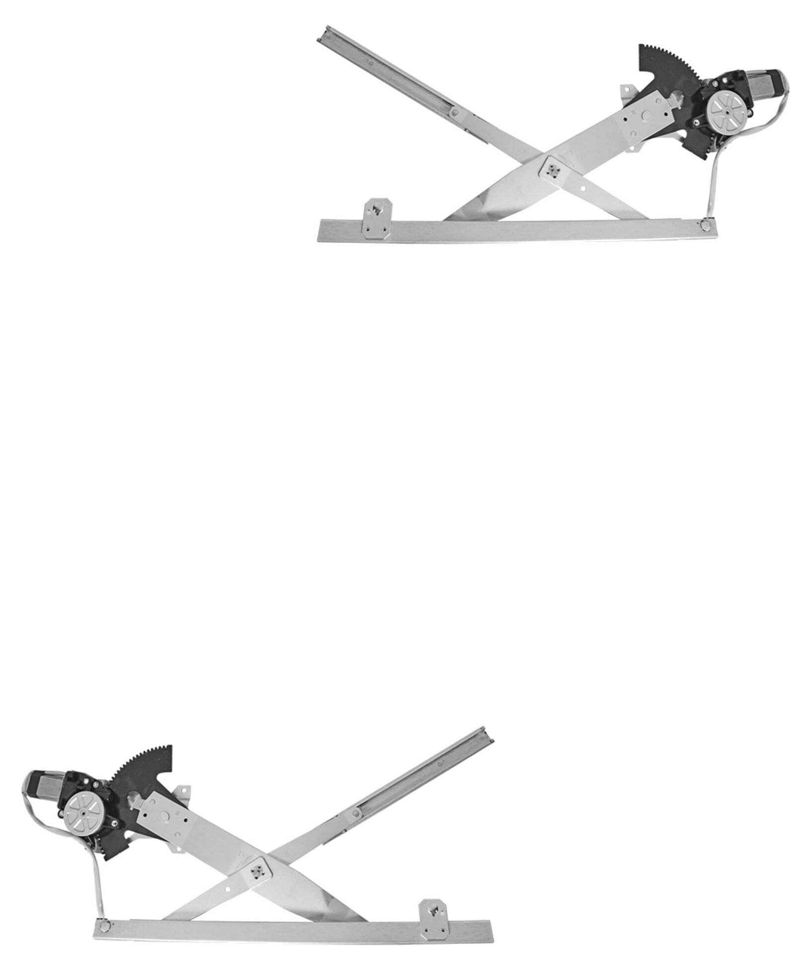 Par De Elevadores De Cristal Delanteros Con Motor