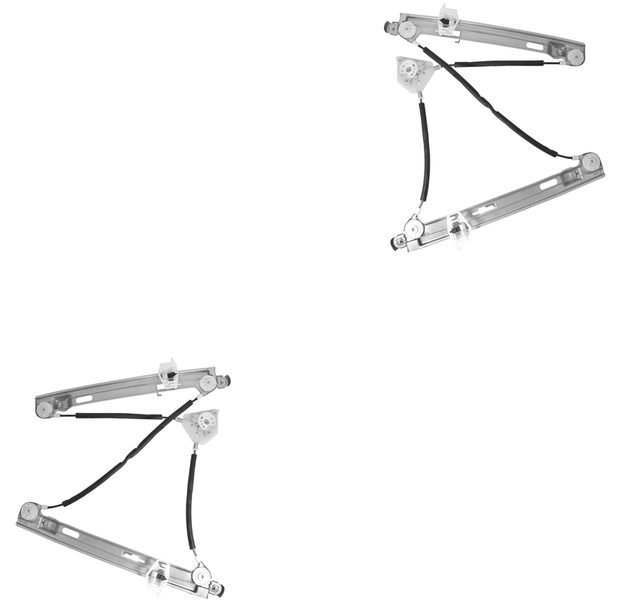 Par De Elevadores De Cristal Delanteros