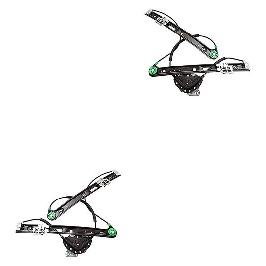 hushan-par-de-elevadores-de-cristal-electricos-delanteros-sin-motor-bmw-serie-3-2000-328ci-0
